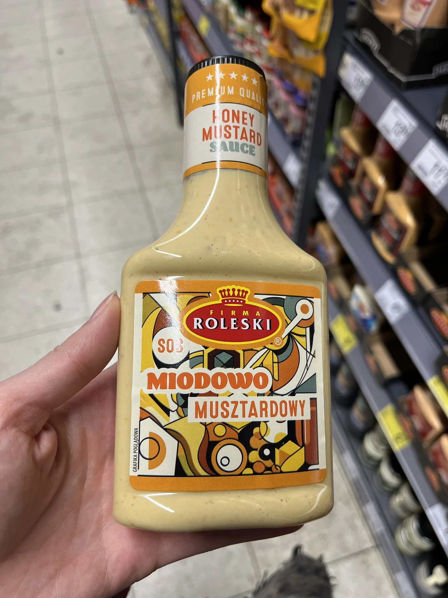 Roleski Sos Miodowo-Musztardowy | 300g