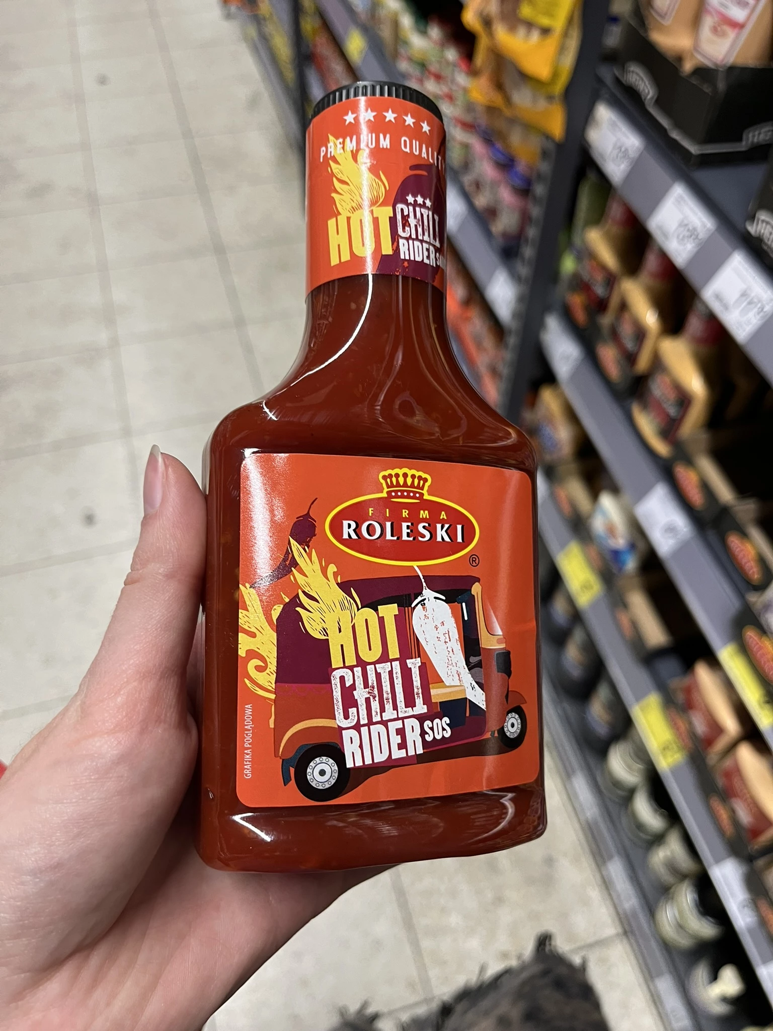 Roleski Sos Hot Chili Rider | 355g