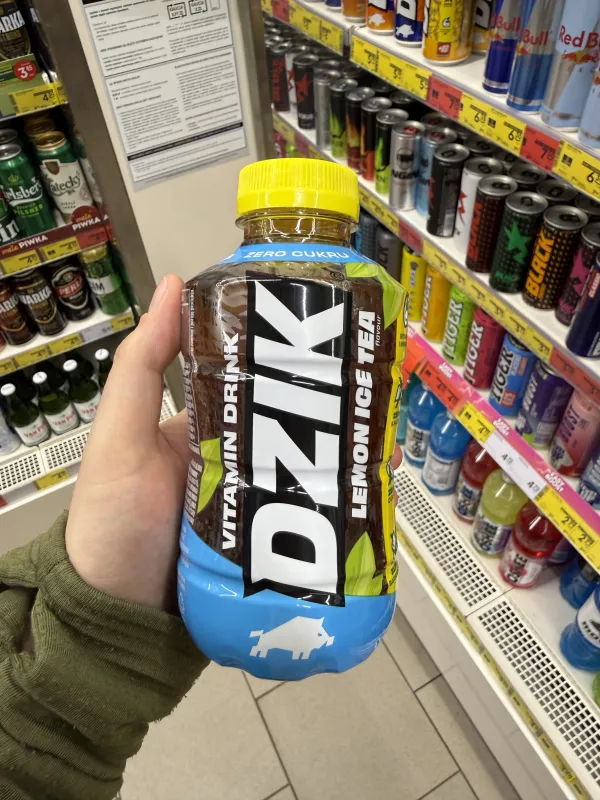 DZIK Vitamin Drink Lemon Ice Tea | 500ml