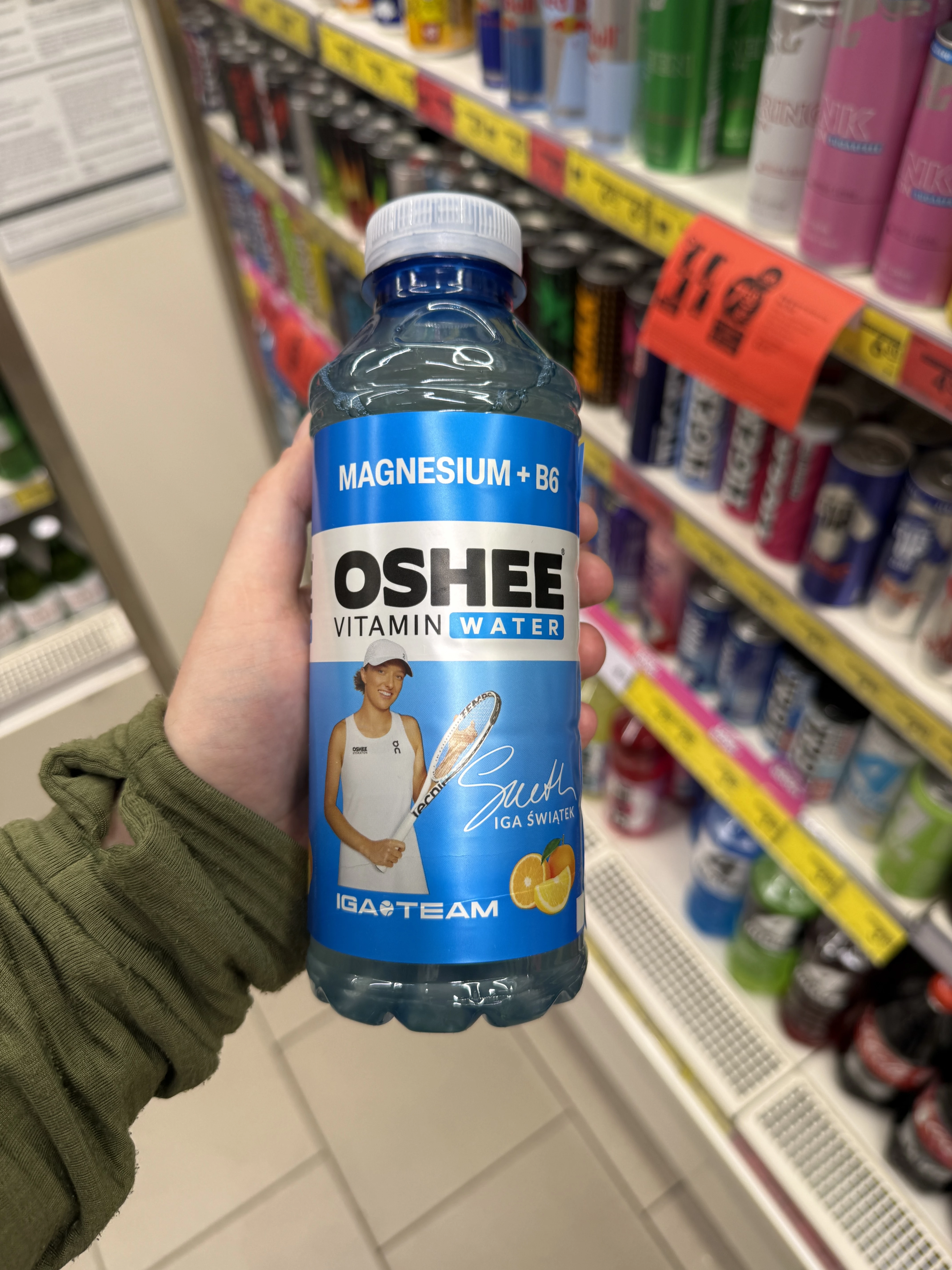 Oshee Vitamin Water Magnesium + B6 | 555ml