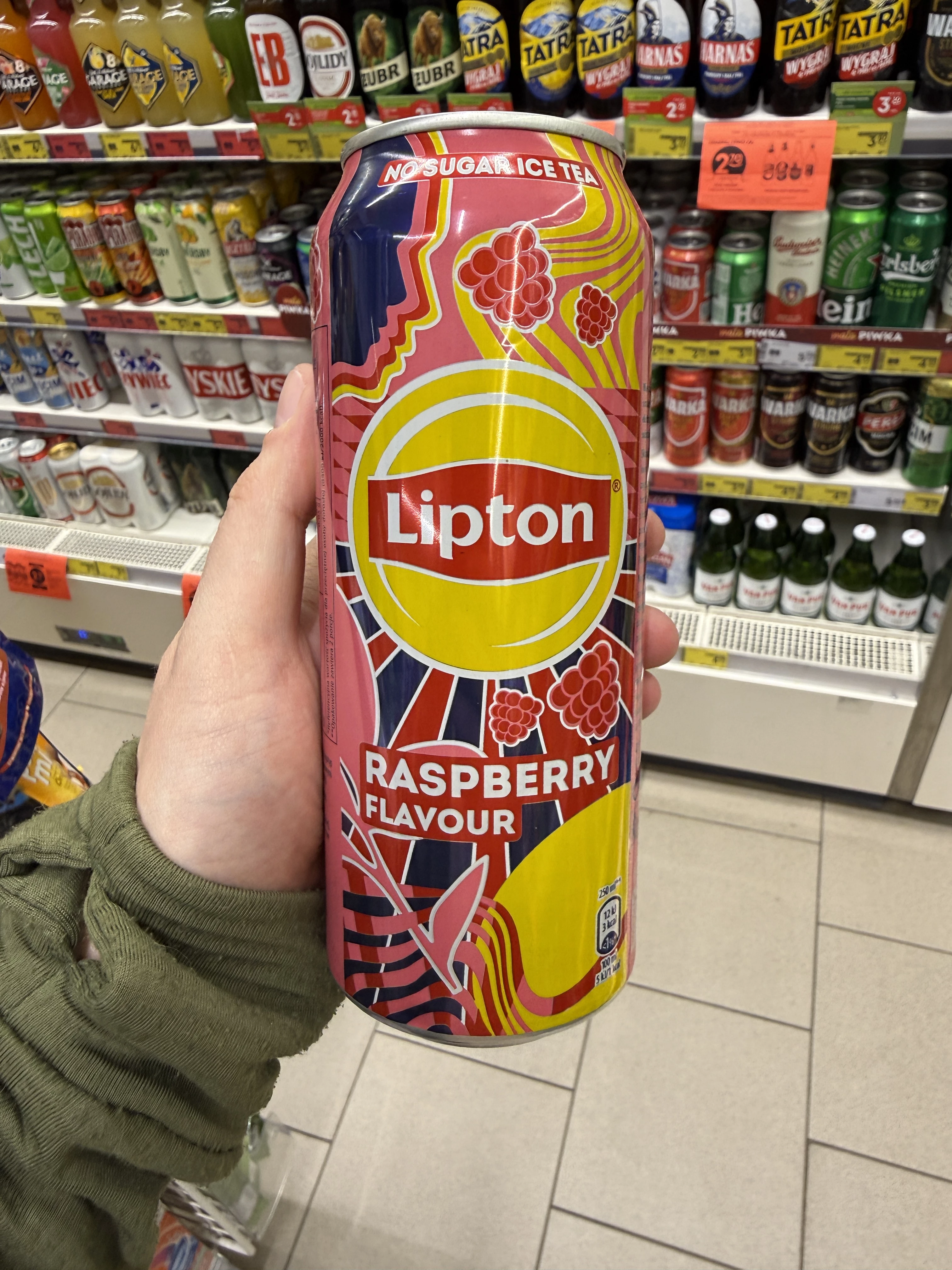 Lipton Ice Tea Raspberry Flavour Zero | 500ml