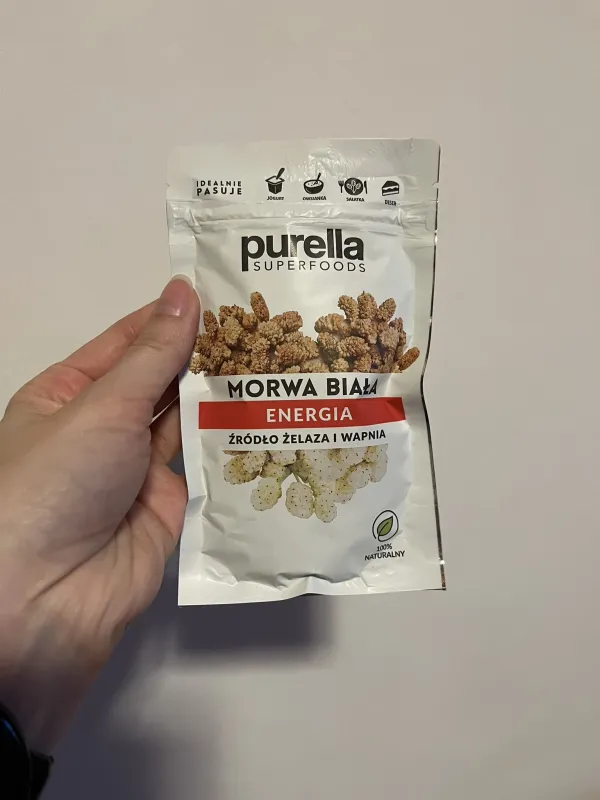 Purella Superfoods Morwa Biała suszone owoce | 45g