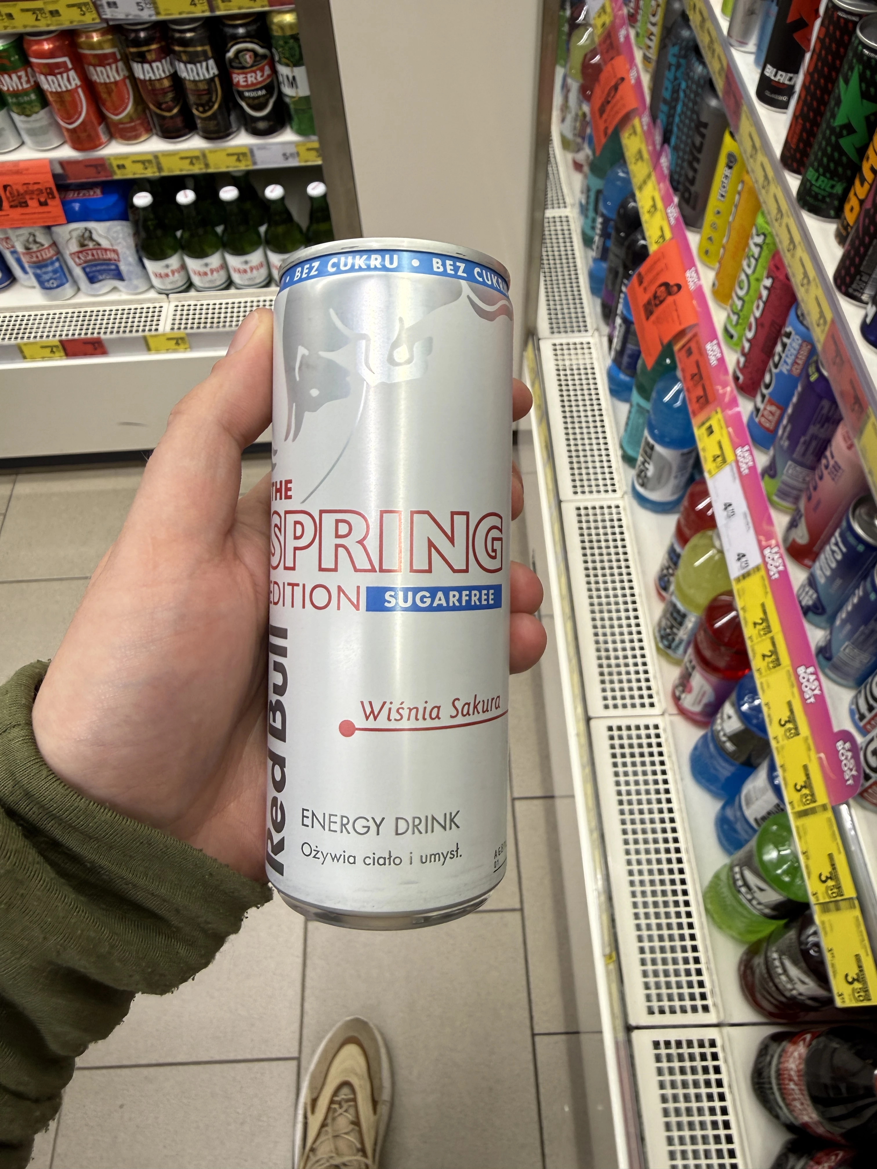 Red Bull The Spring Edition Wiśnia Sakura Sugarfree | 250ml