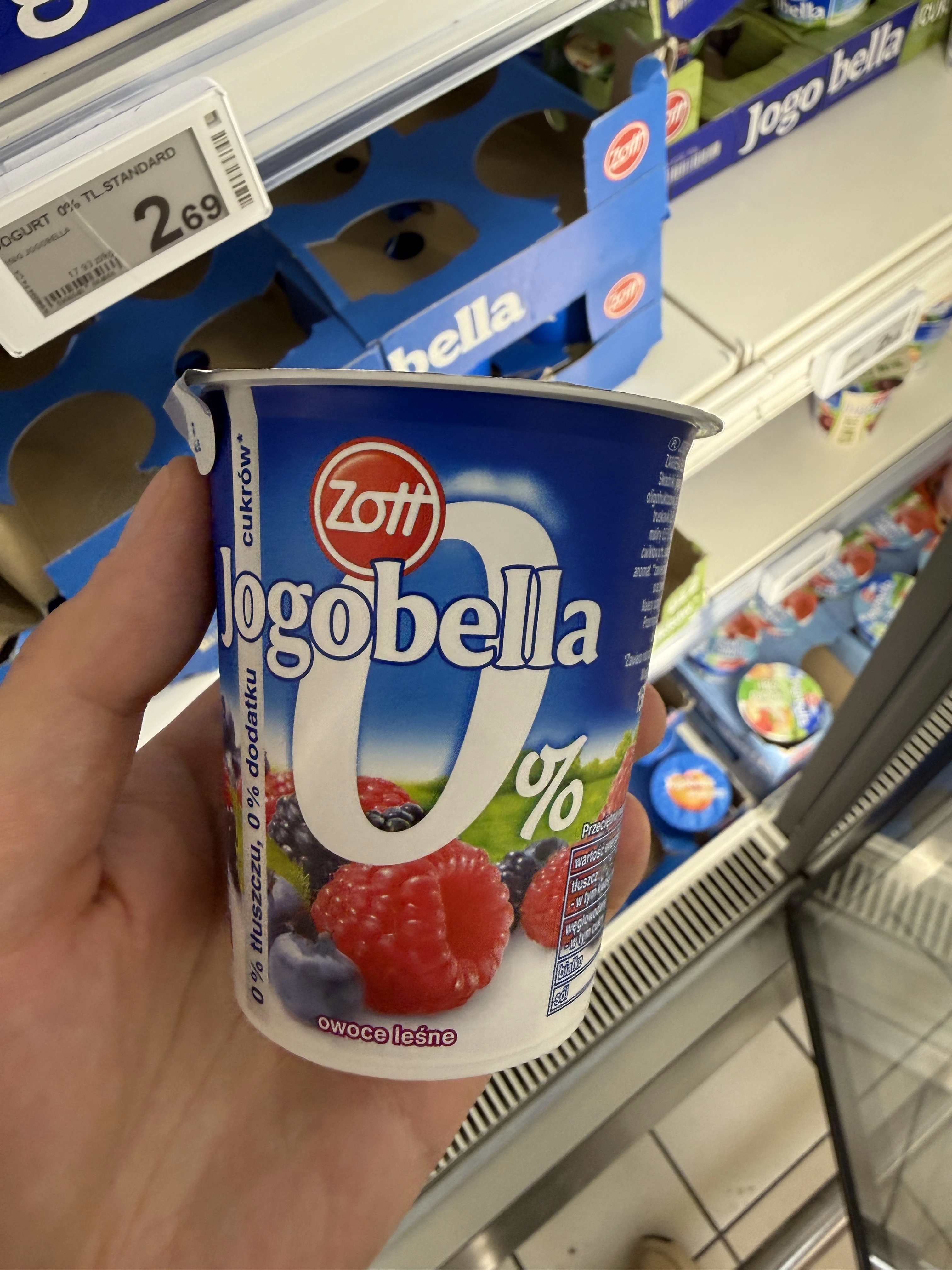 Zott Jogobella 0% owoce leśne | 150g