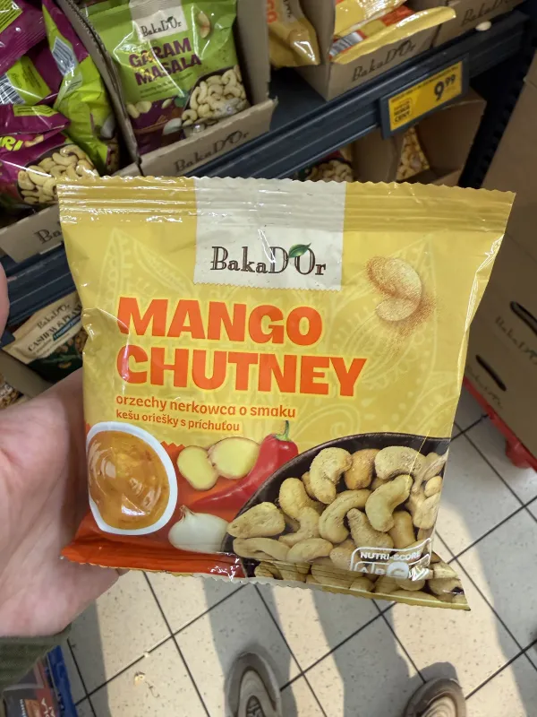 BakaD’Or Mango Chutney Orzechy nerkowca smakowe | 150g