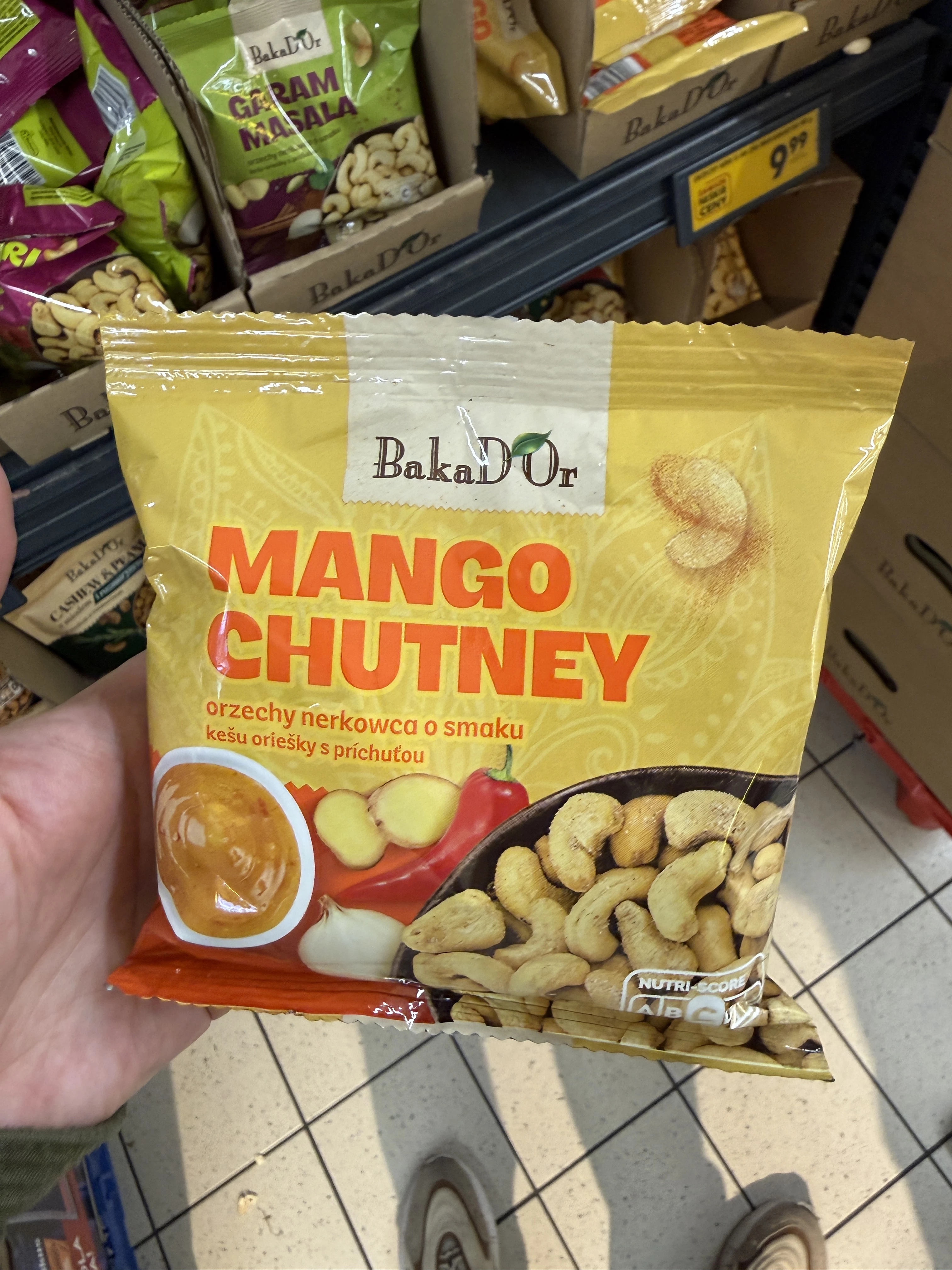 BakaD’Or Mango Chutney Orzechy nerkowca smakowe | 150g