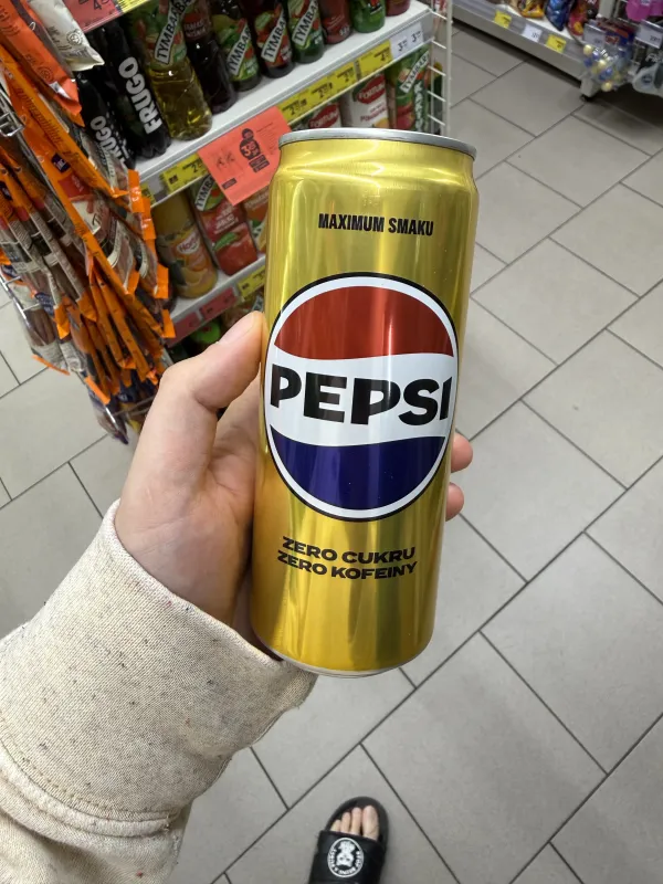 Pepsi Maximum Smaku Zero Cukru Zero Kofeiny