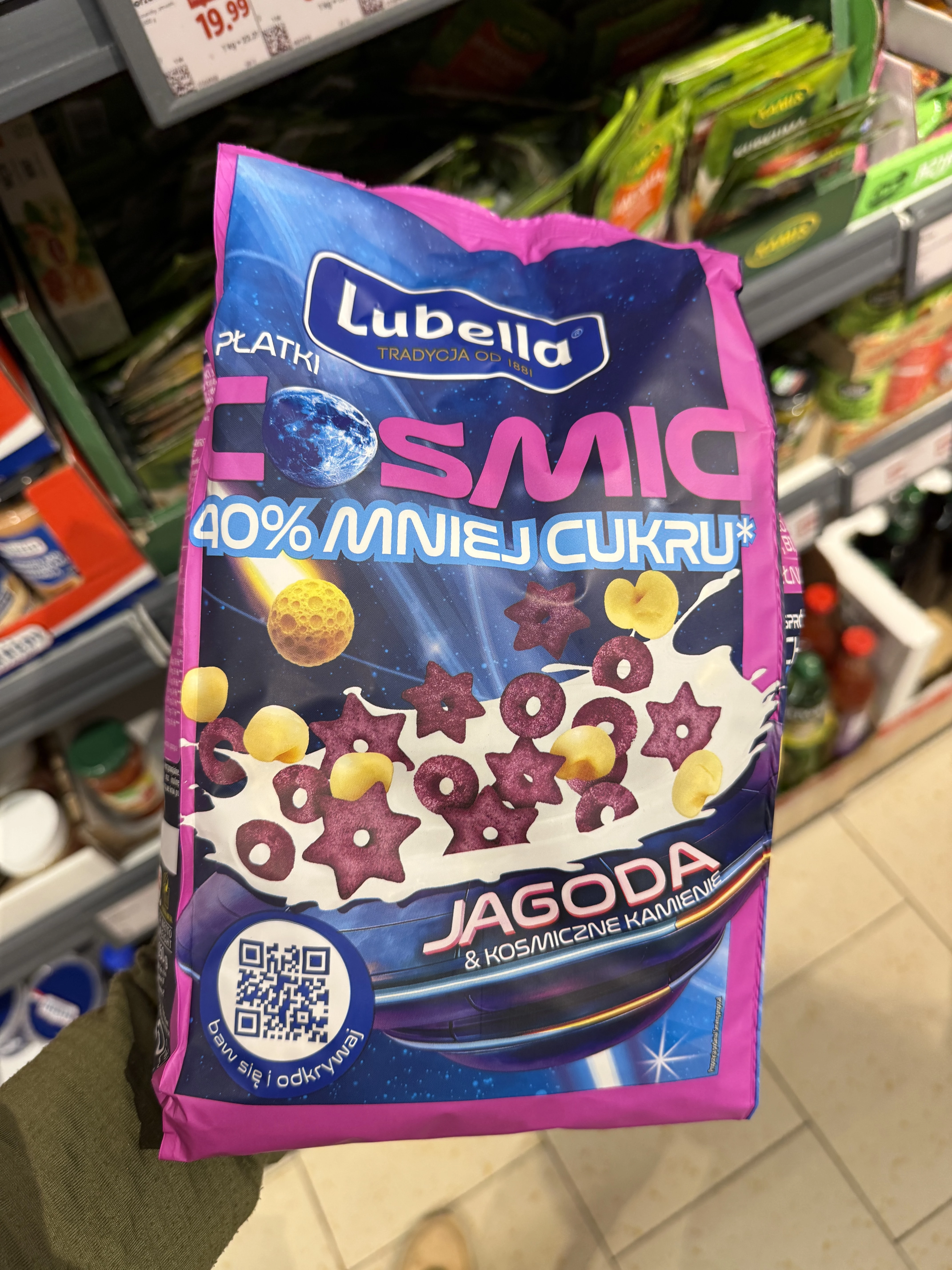 Płatki Cosmic Jagoda & Kosmiczne Kamienie | 350g