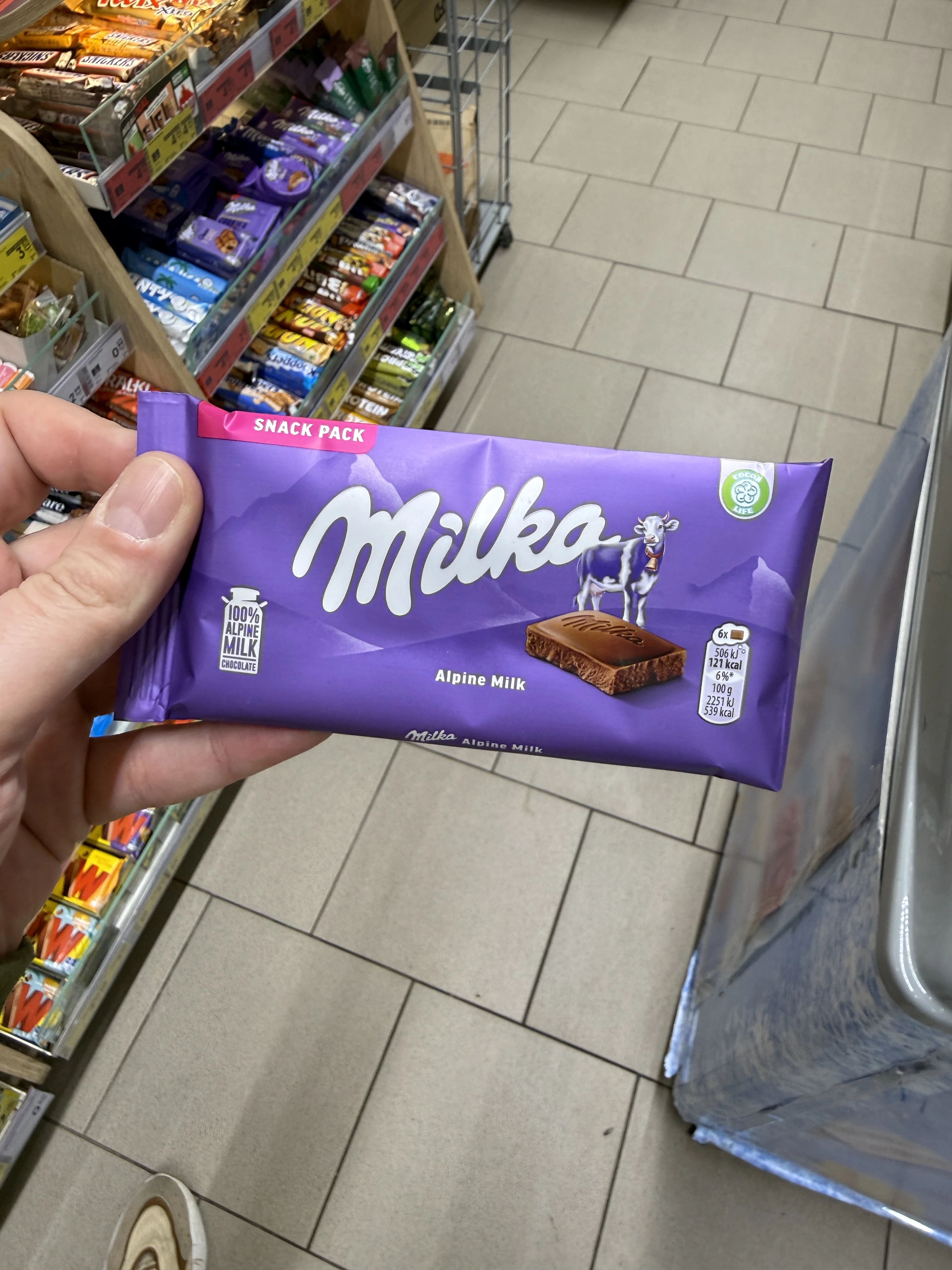 Milka Alpine Milk Snack Pack | 45g