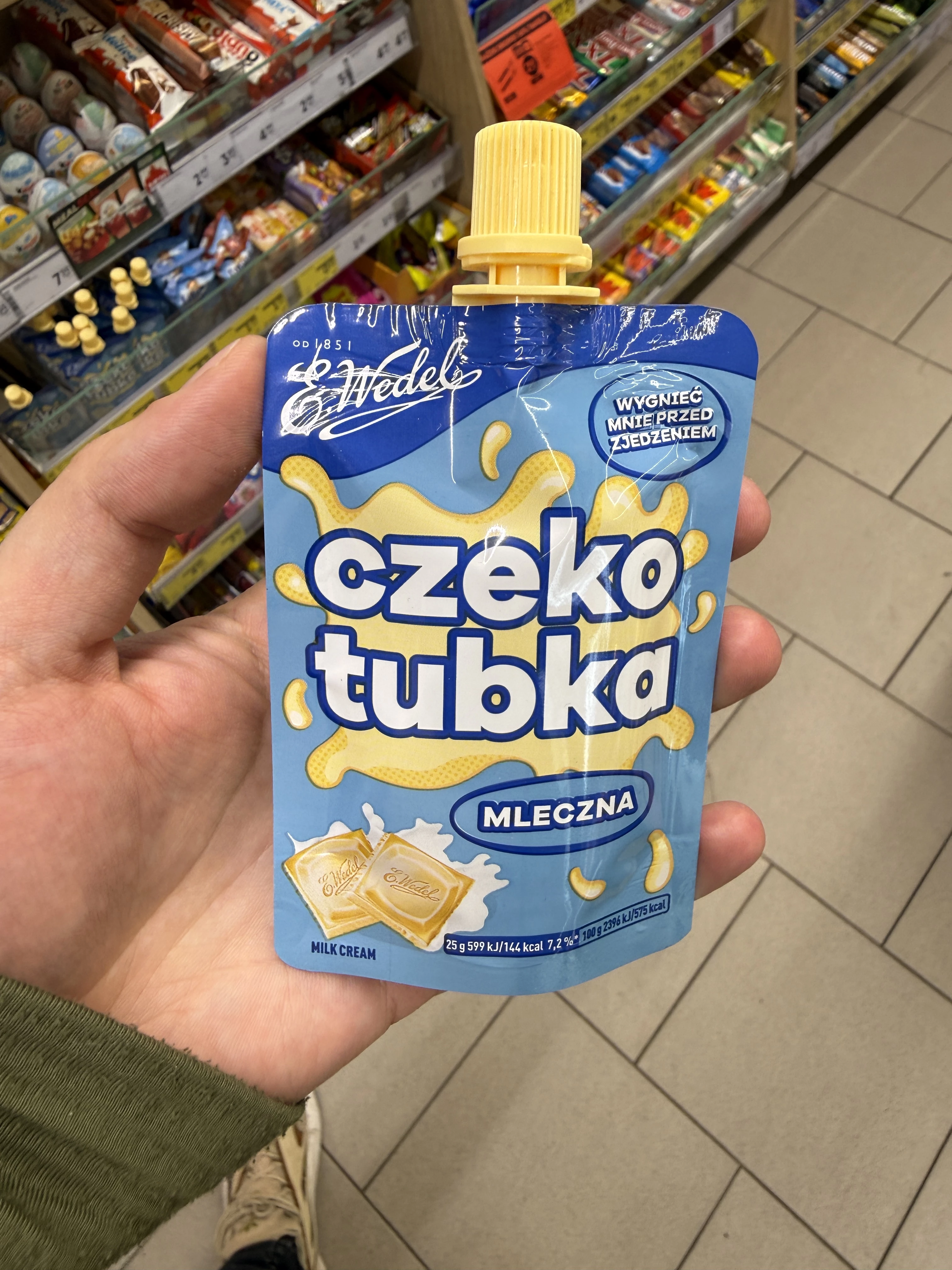 Wedel Czekotubka Mleczna | 50g