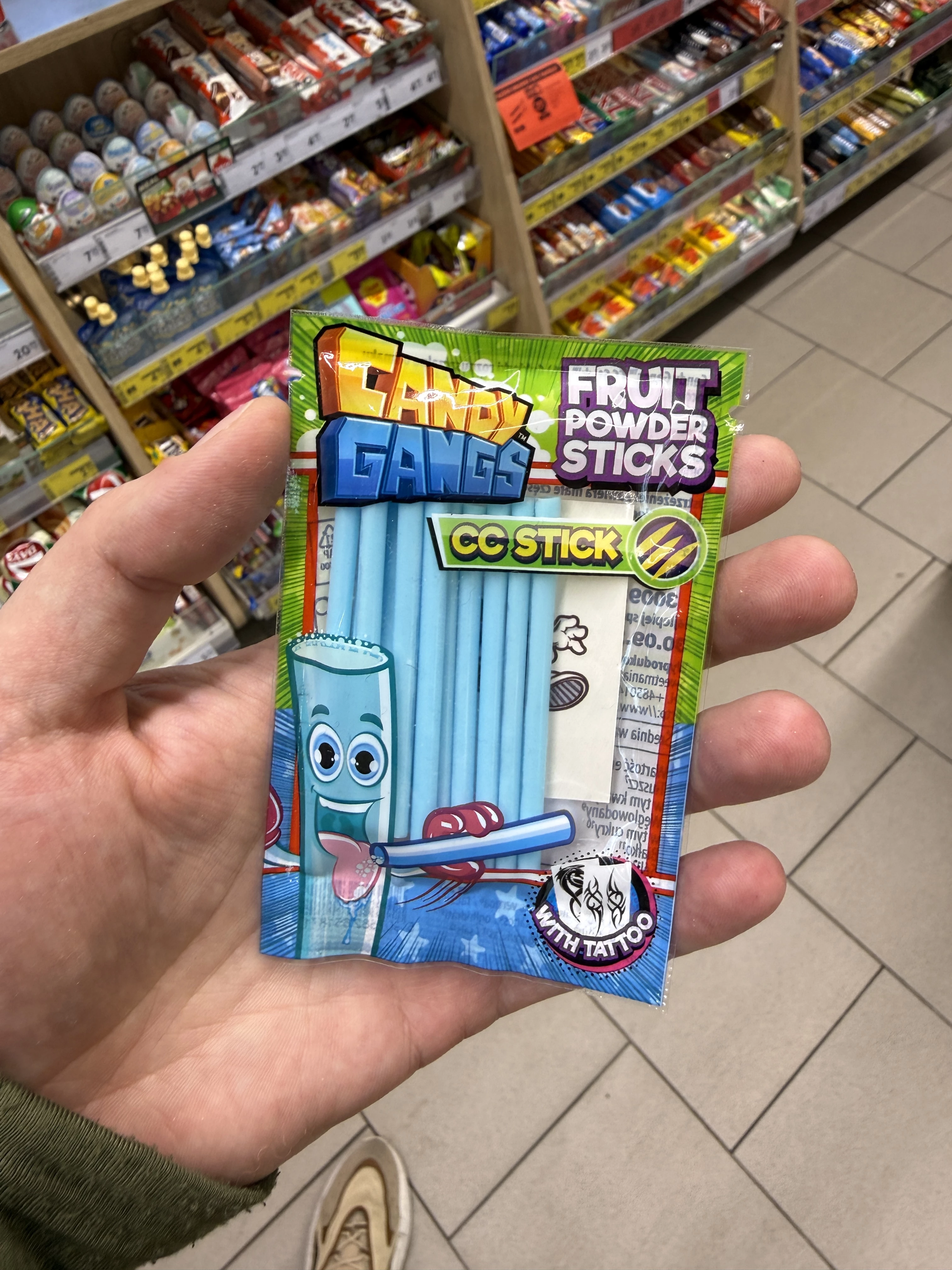 Candy Gangs CC Stick Fruit Powder Sticks | 10g