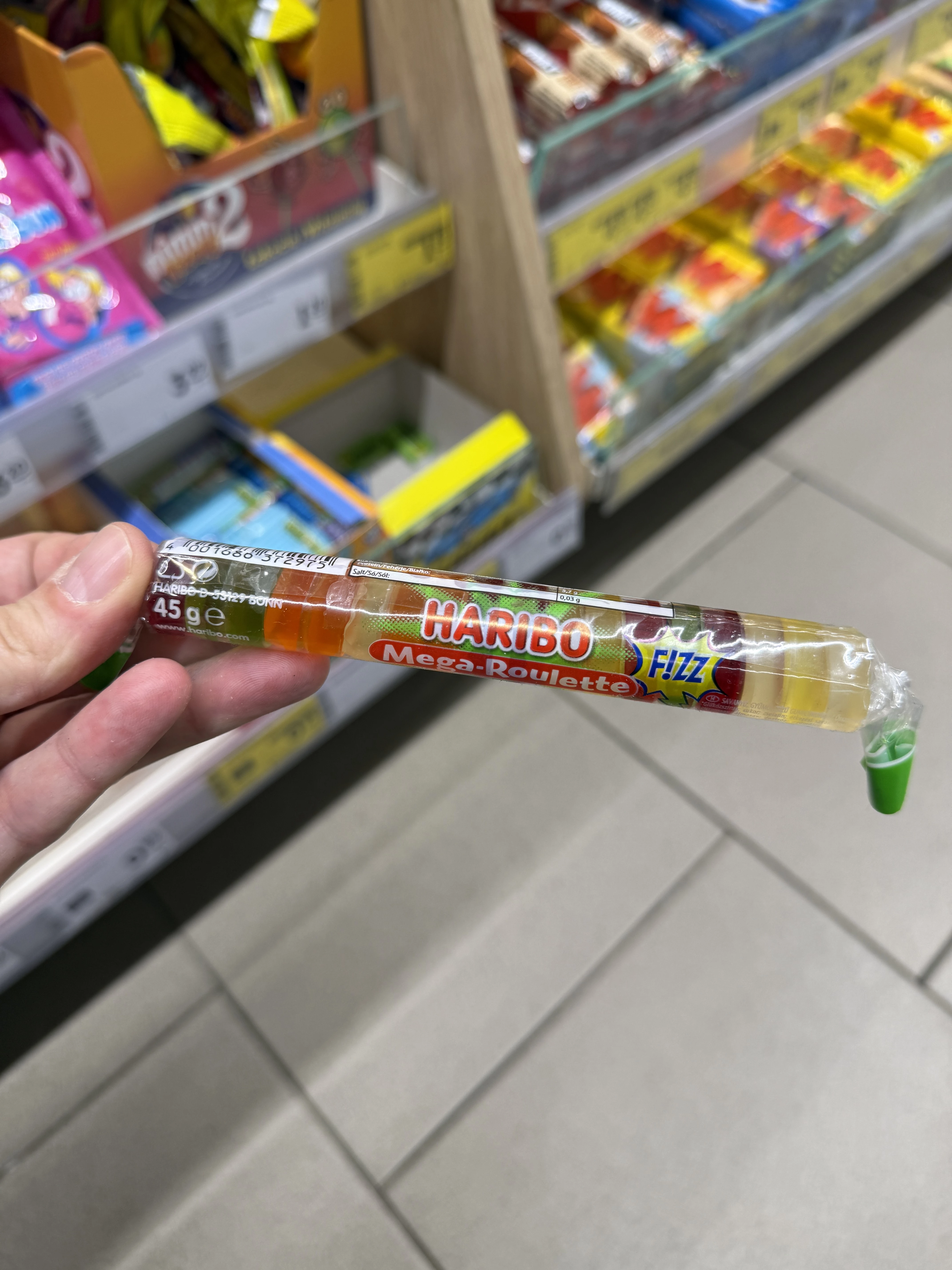 Haribo Mega-Roulette Fizz | 45g