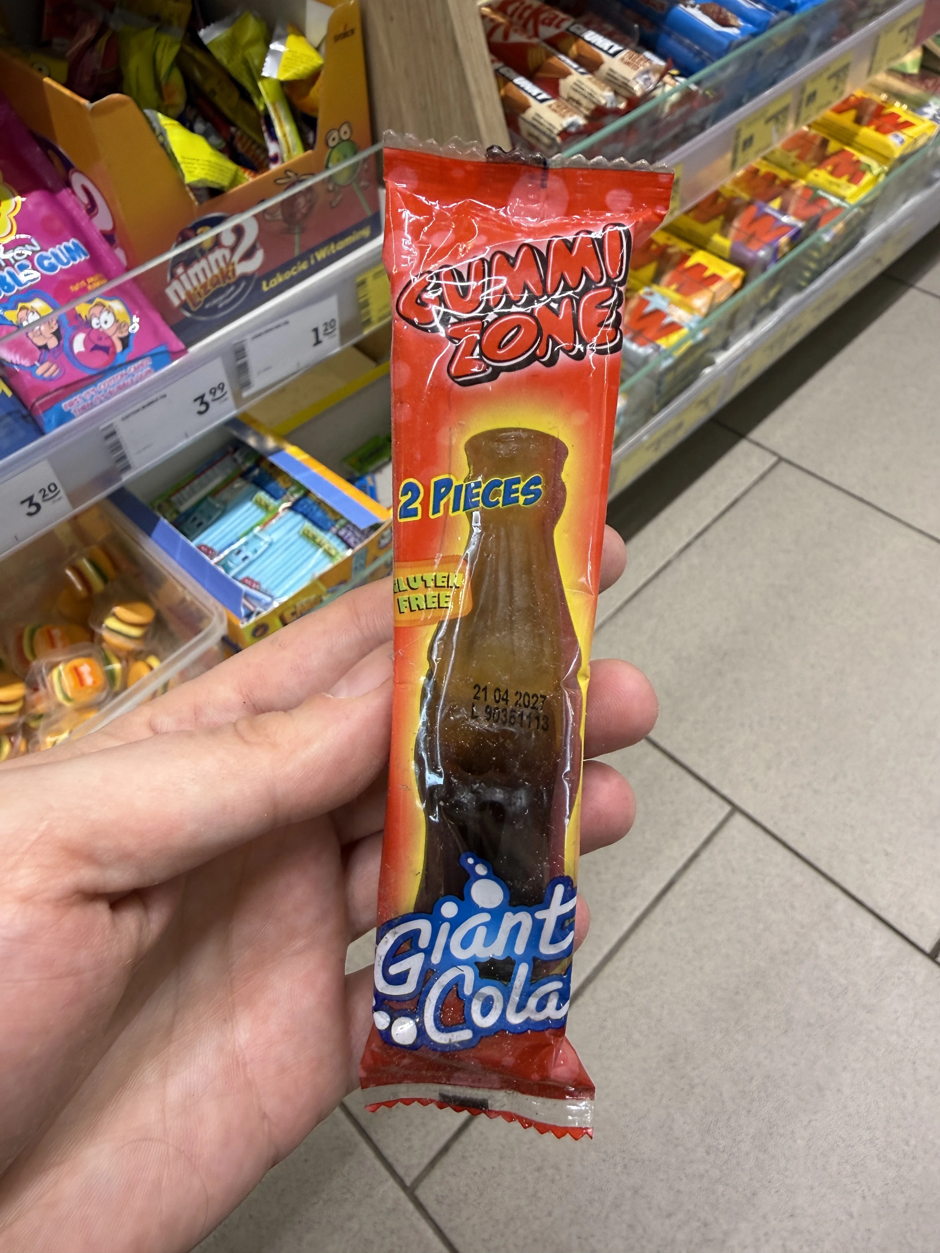 Gummi Zone Giant Cola | 28g