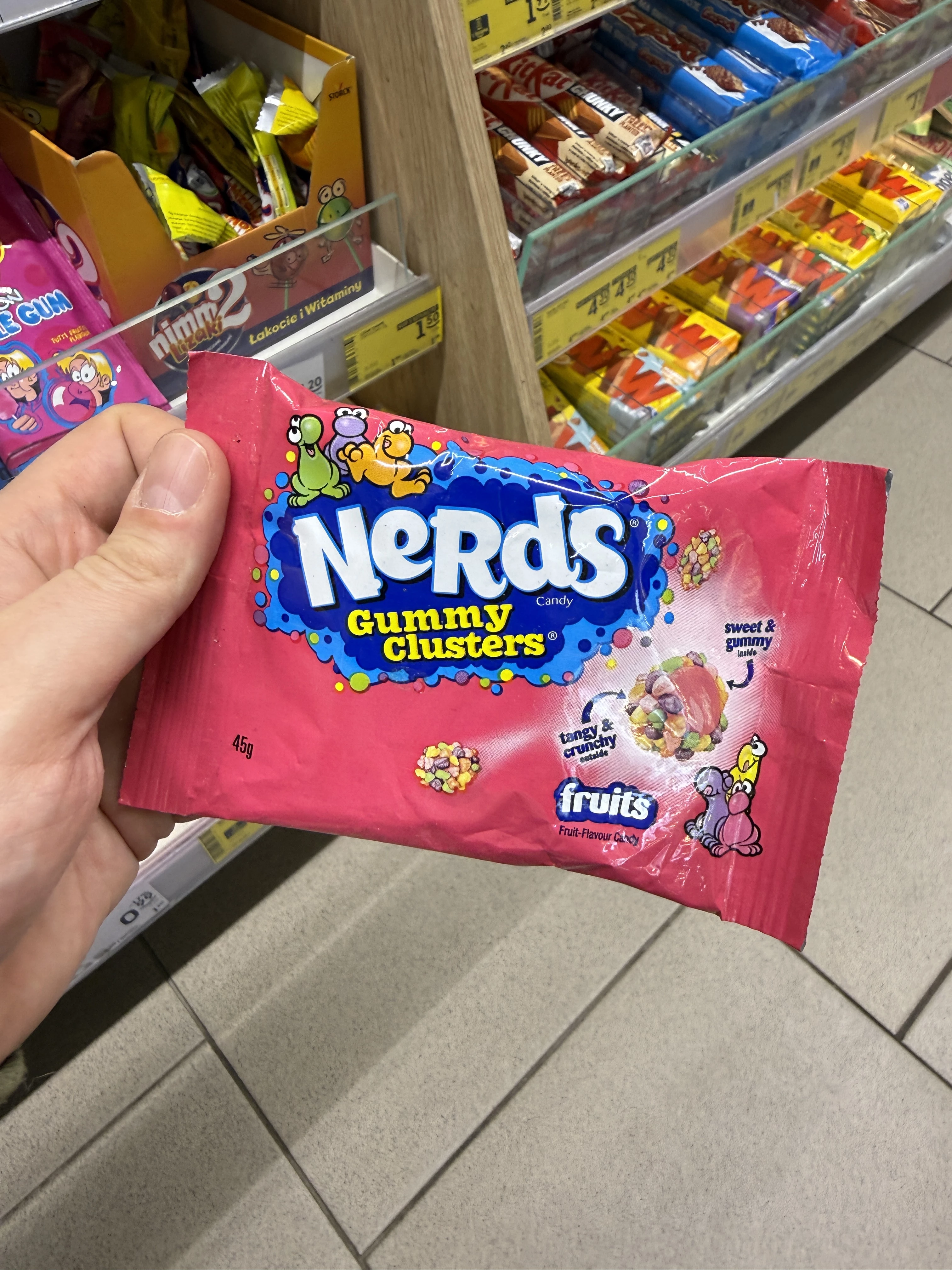 Nerds Gummy Clusters Fruits | 45g