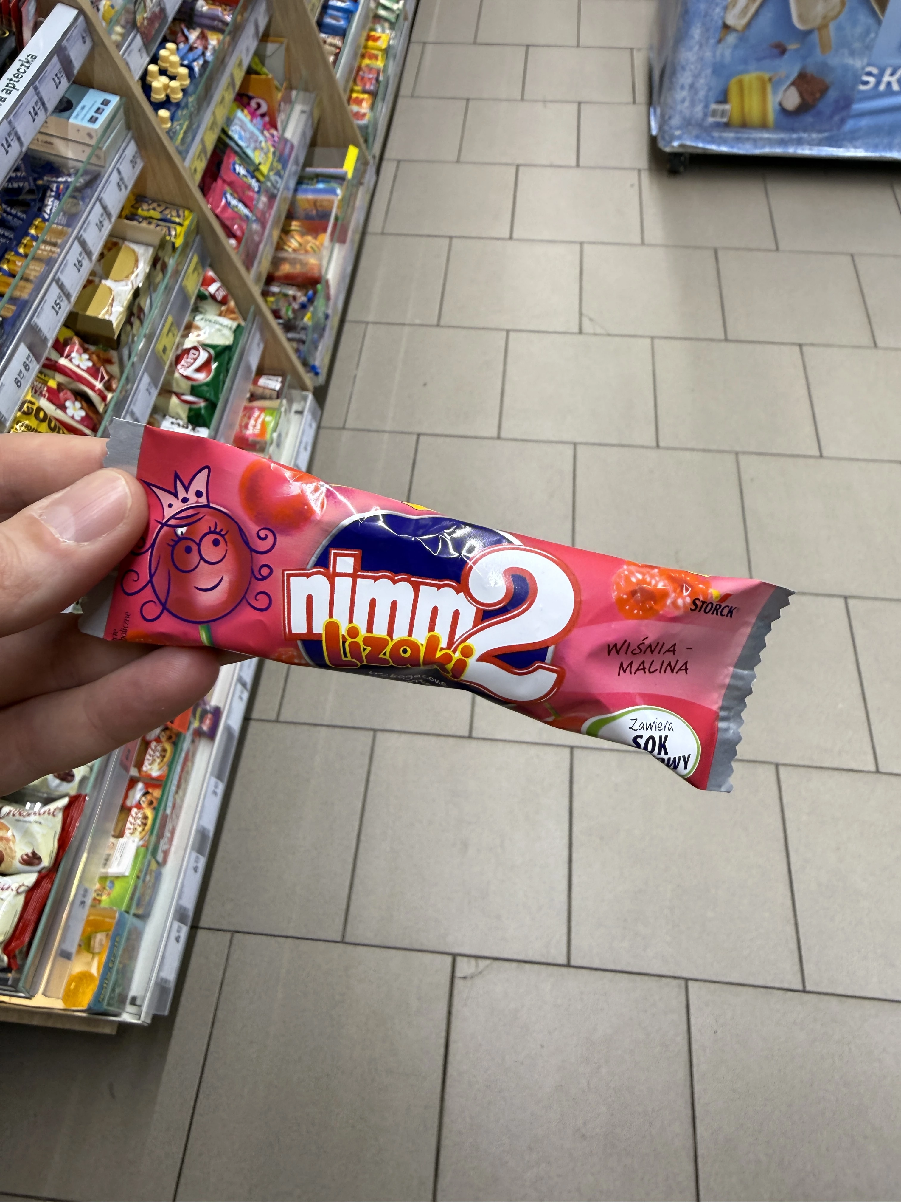 Nimm2 lizak wiśnia-malina | 10g