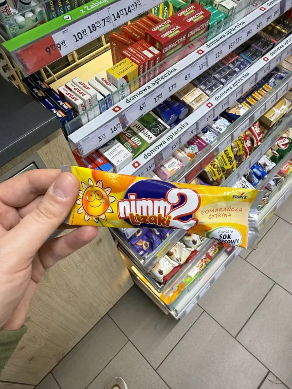 Nimm2 Lizaki Pomarańcza-Cytryna | 10g