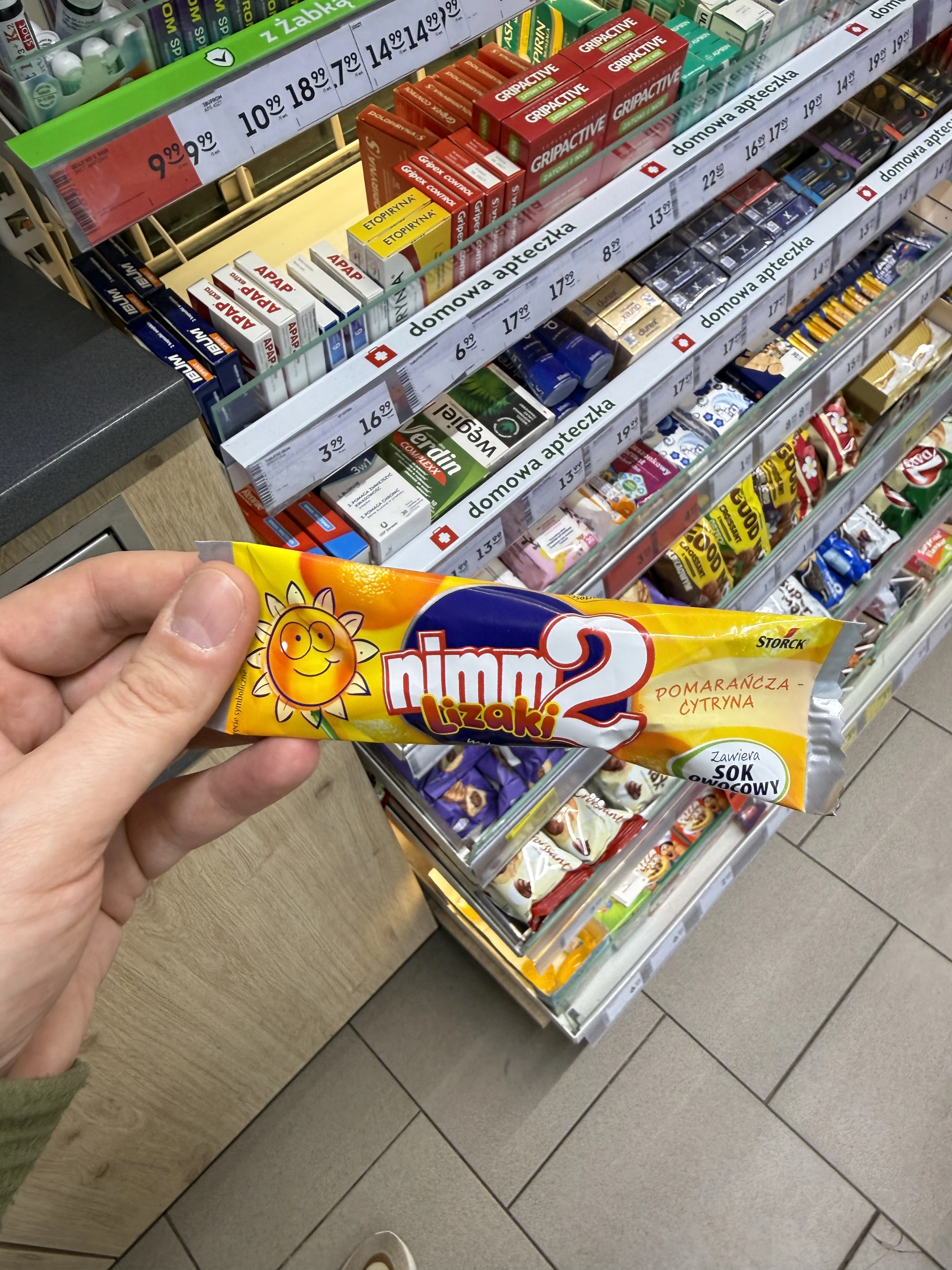 Nimm2 Lizaki Pomarańcza-Cytryna | 10g