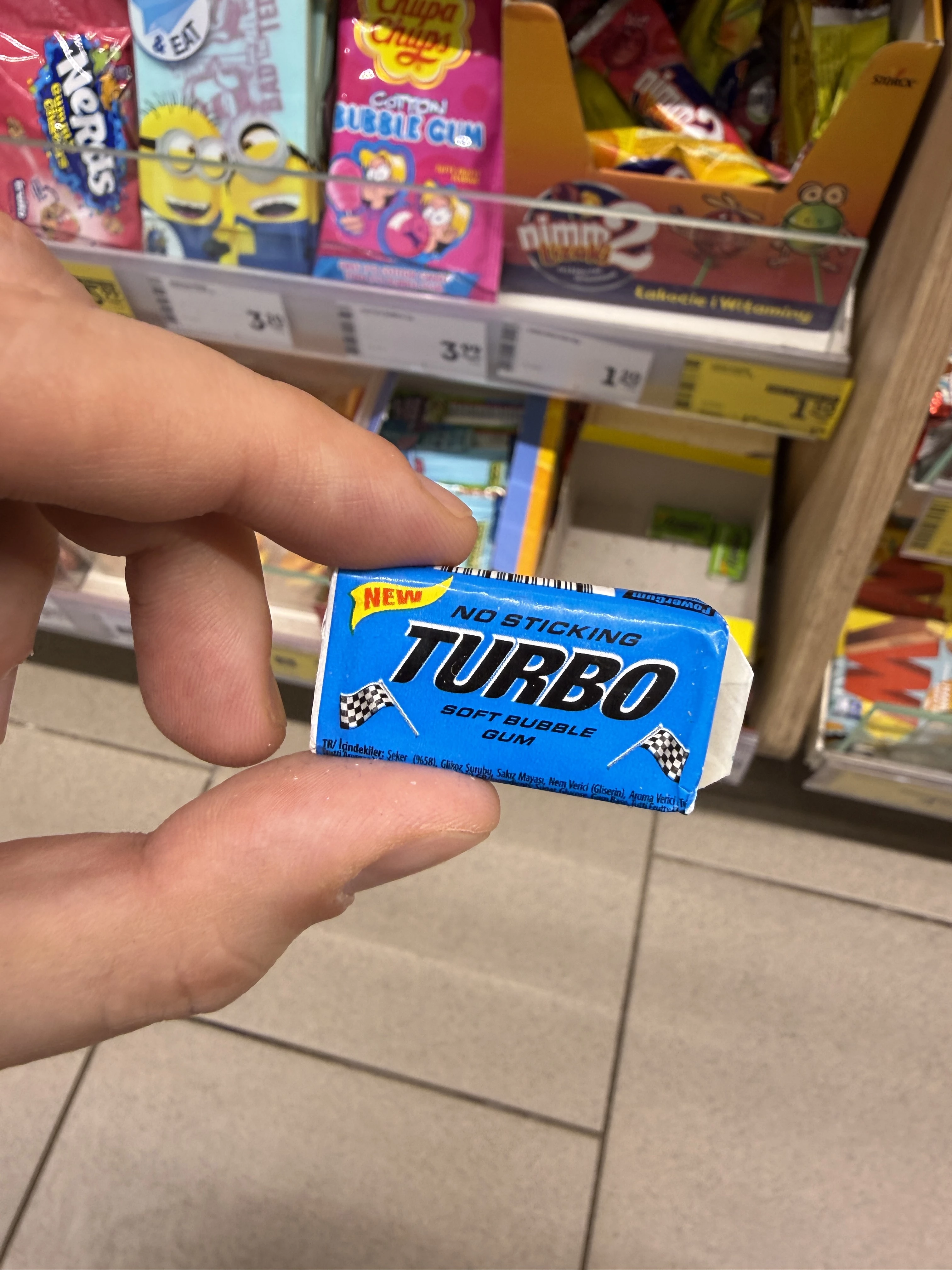 Turbo guma do żucia No Sticking | 4,5g