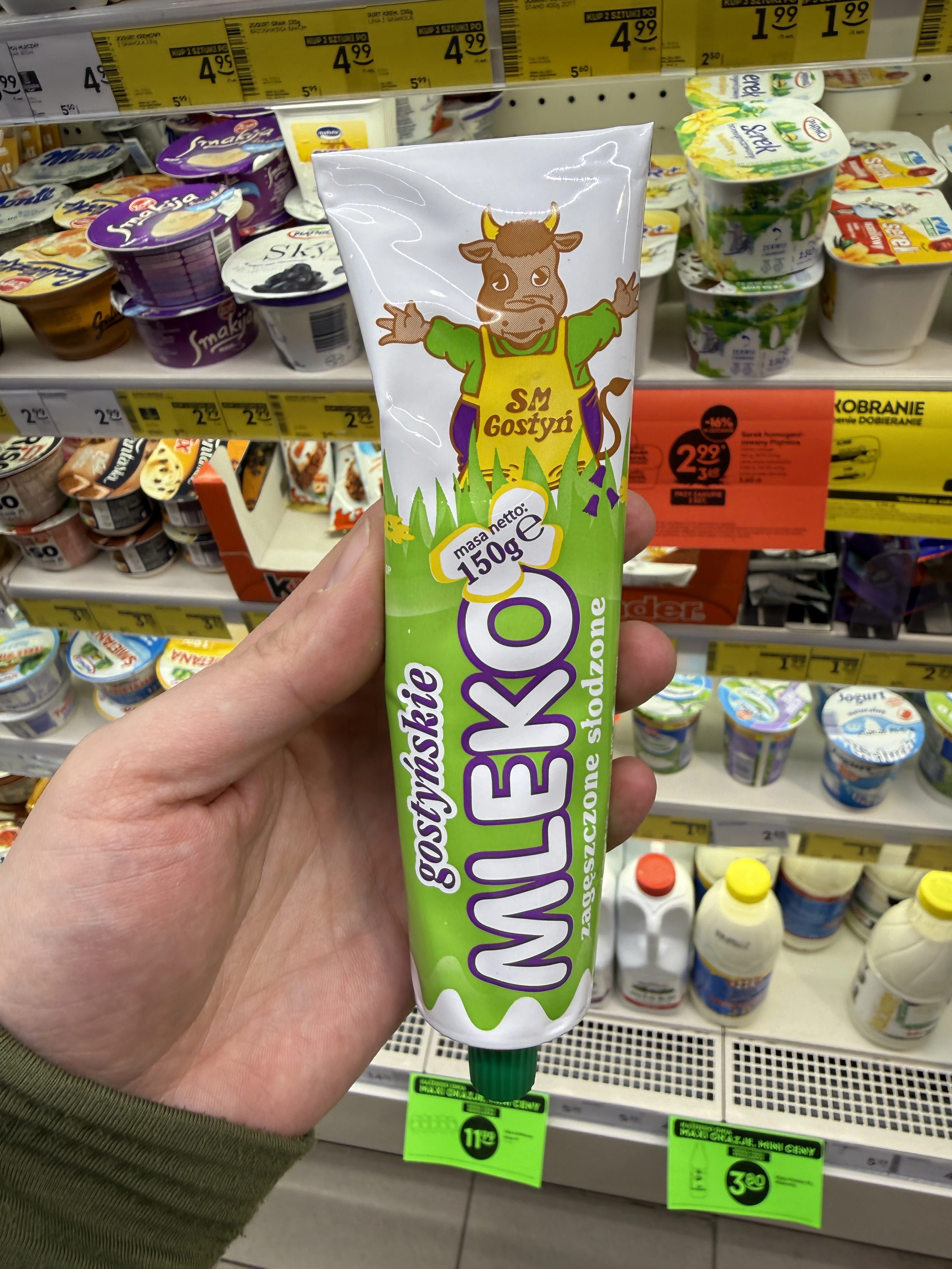 SM Gostyń mleko gostyńskie zagęszczone słodzone | 150g
