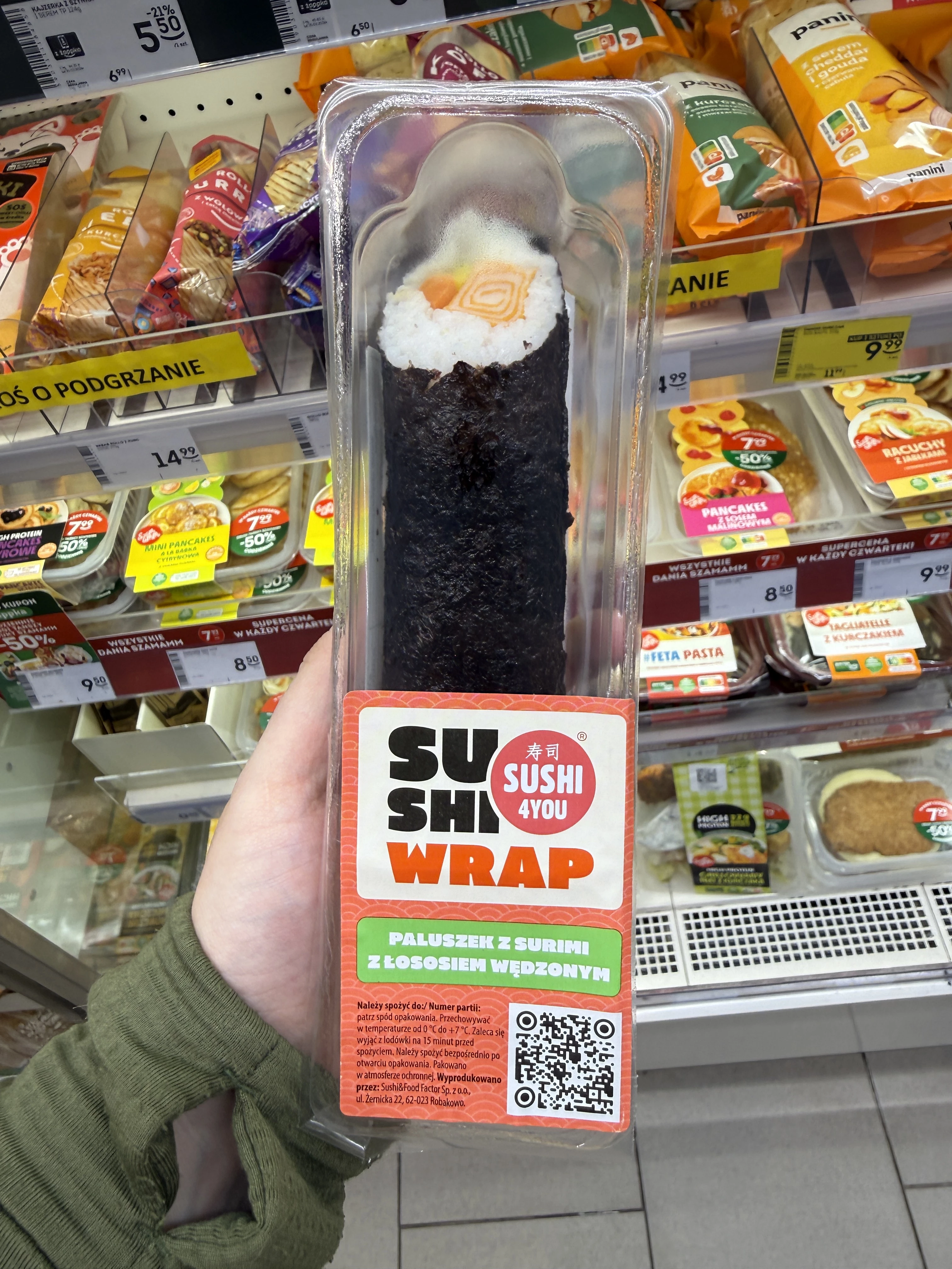 Sushi wrap z paluszkiem z surimi Wrap 4You | 150g