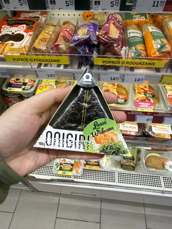 Mowi Onigiri Łosoś Wakame | 100g