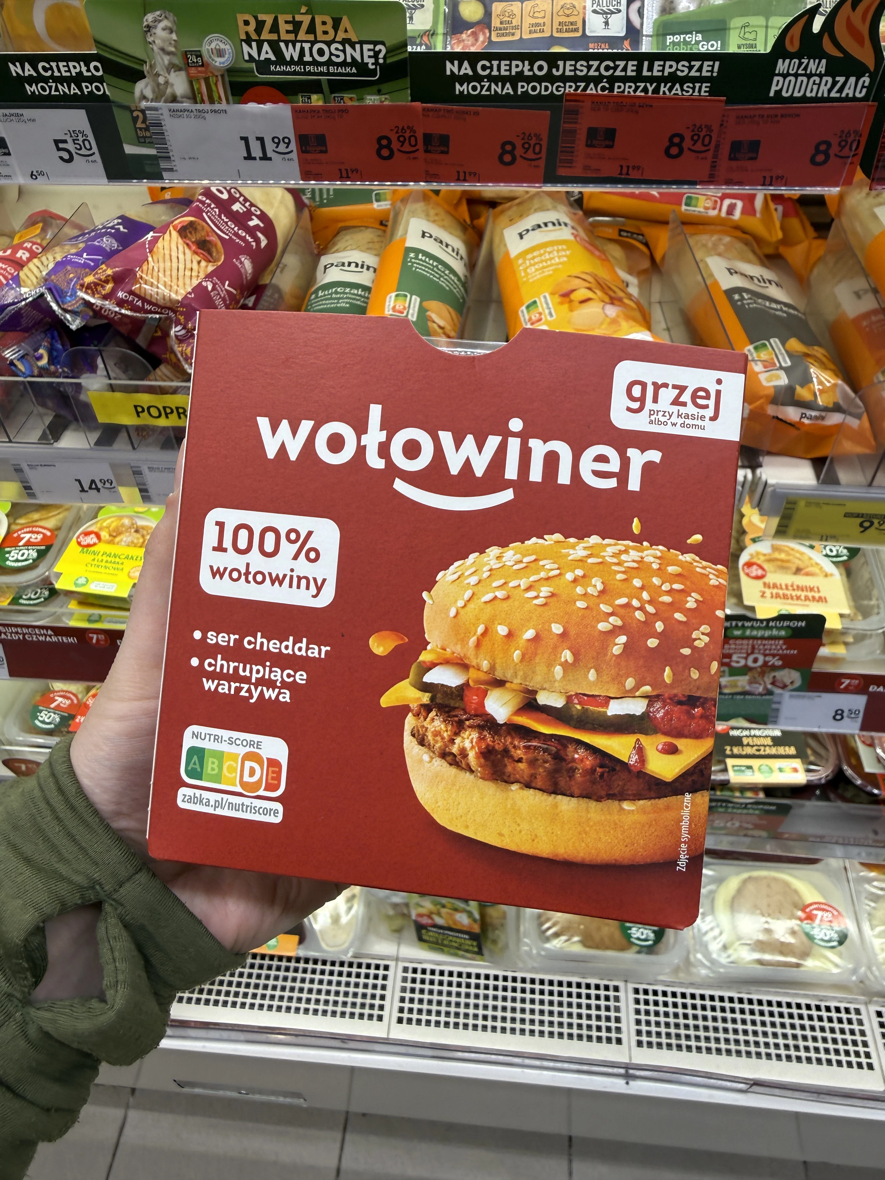 Burger Wołowiner Żabka | 146g
