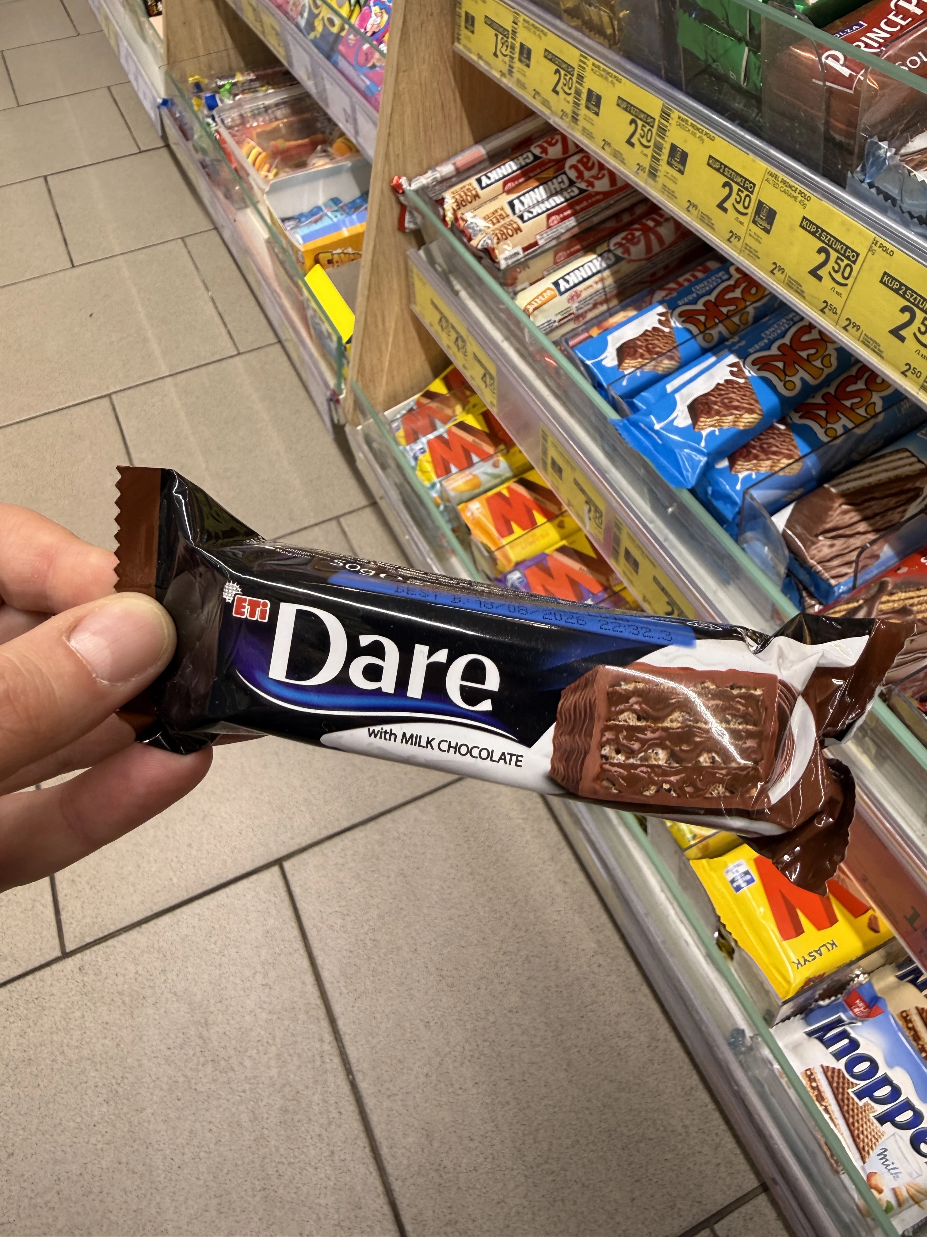 Dare with Milk Chocolate | 50g