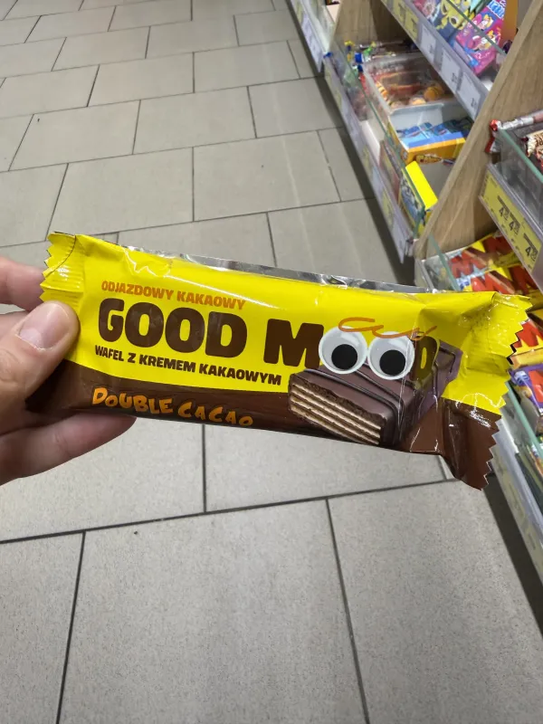 Good Mood Wafel Double Cacao | 48g