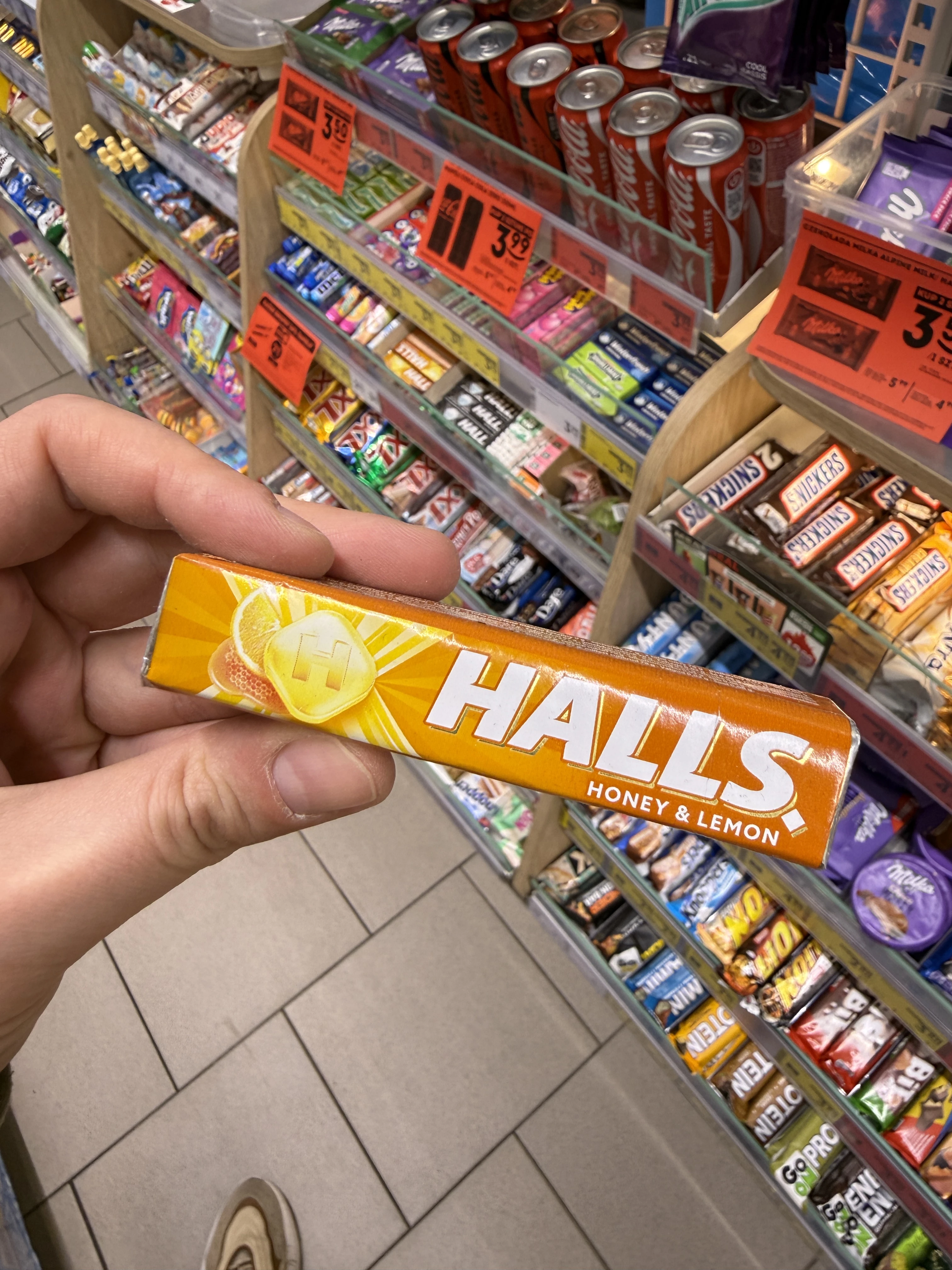 Halls Honey & Lemon | 33,5g