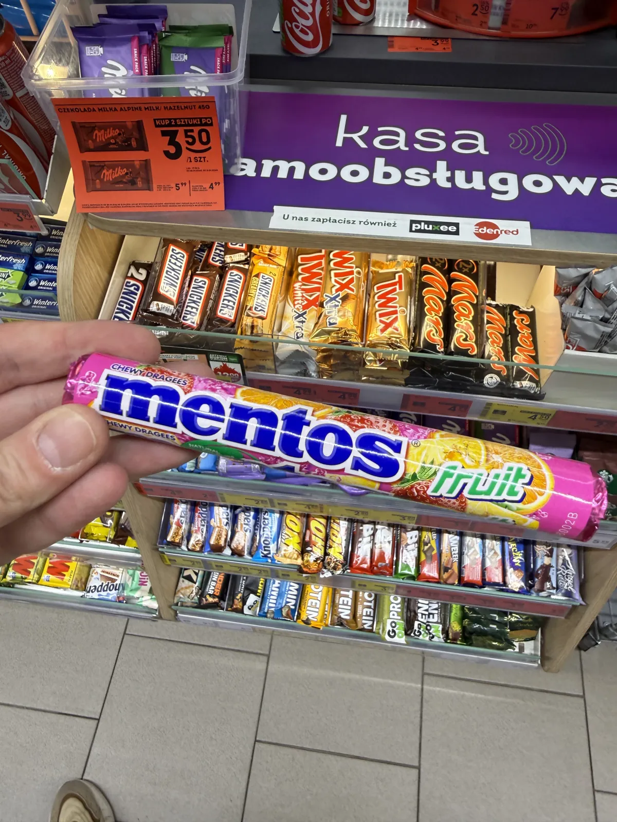 Mentos Fruit Chewy Dragees | 38g