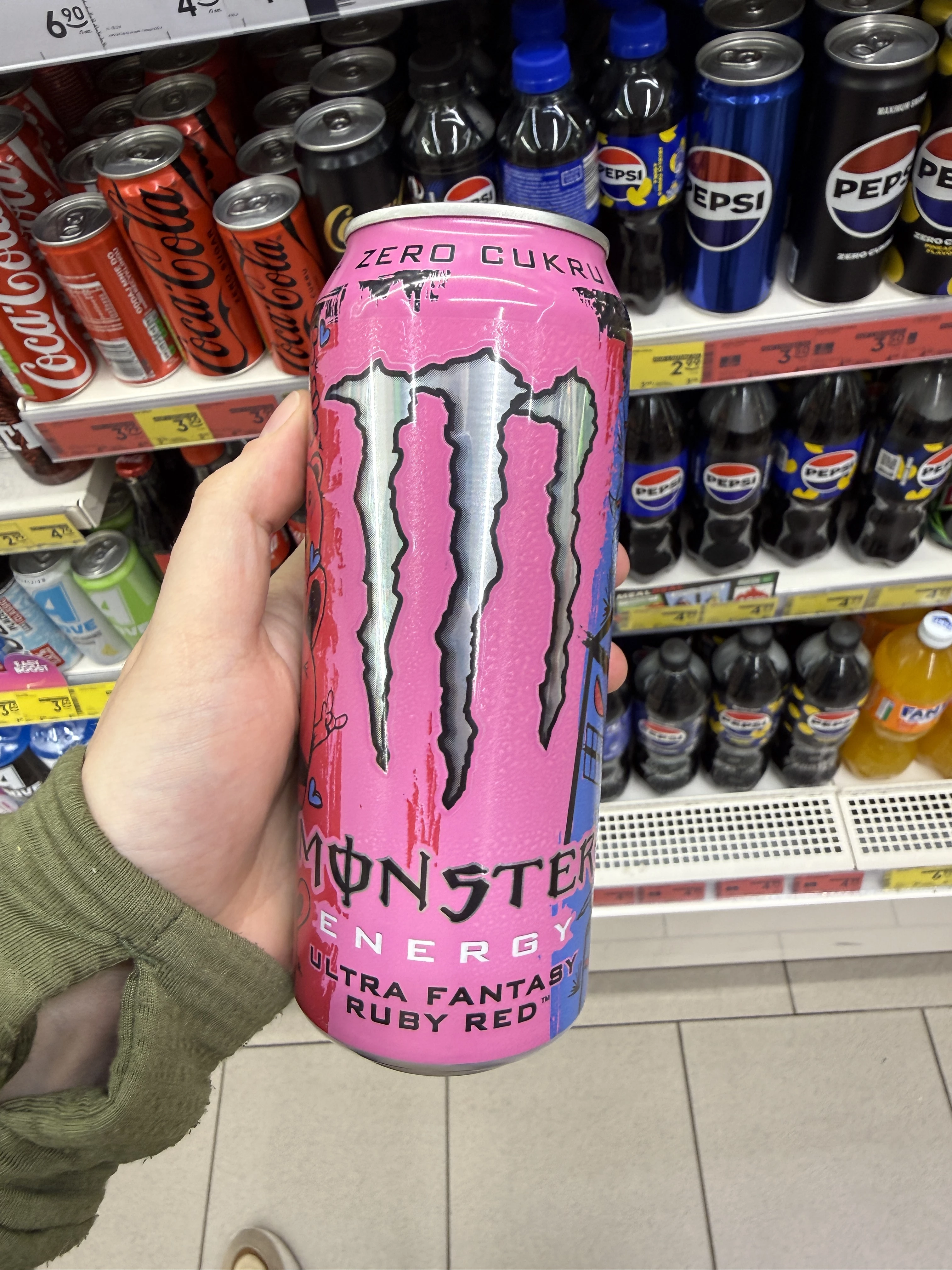 Monster Energy Ultra Fantasy Ruby Red | 500ml
