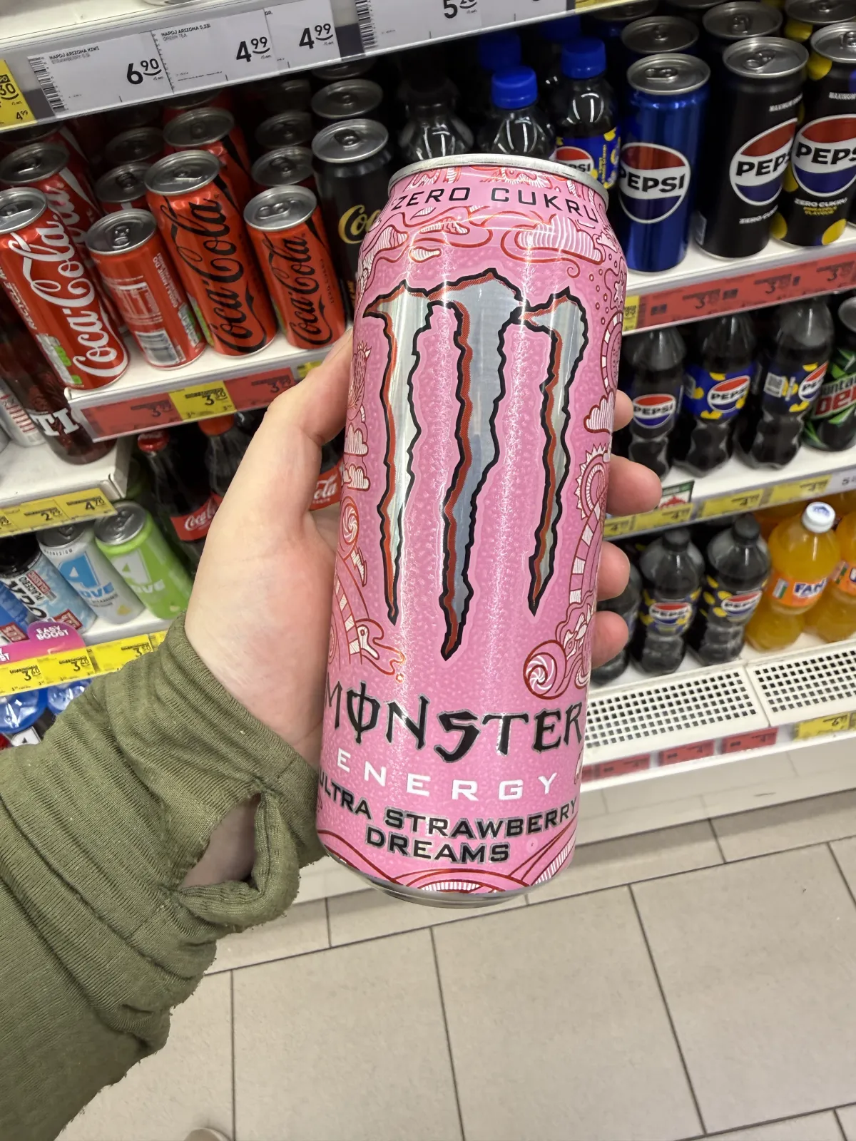 Monster Energy Ultra Strawberry Dreams | 500ml