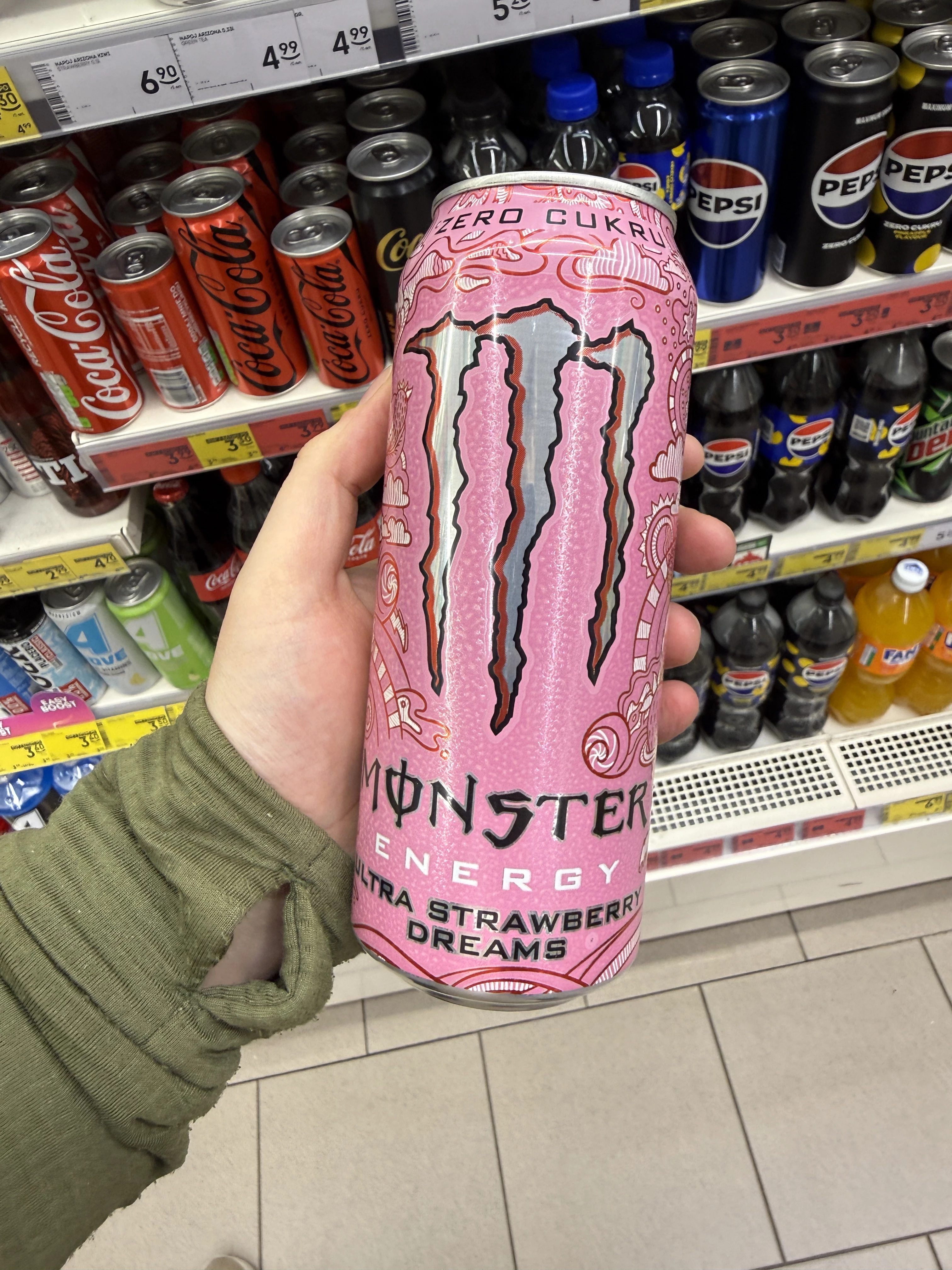 Monster Energy Ultra Strawberry Dreams | 500ml