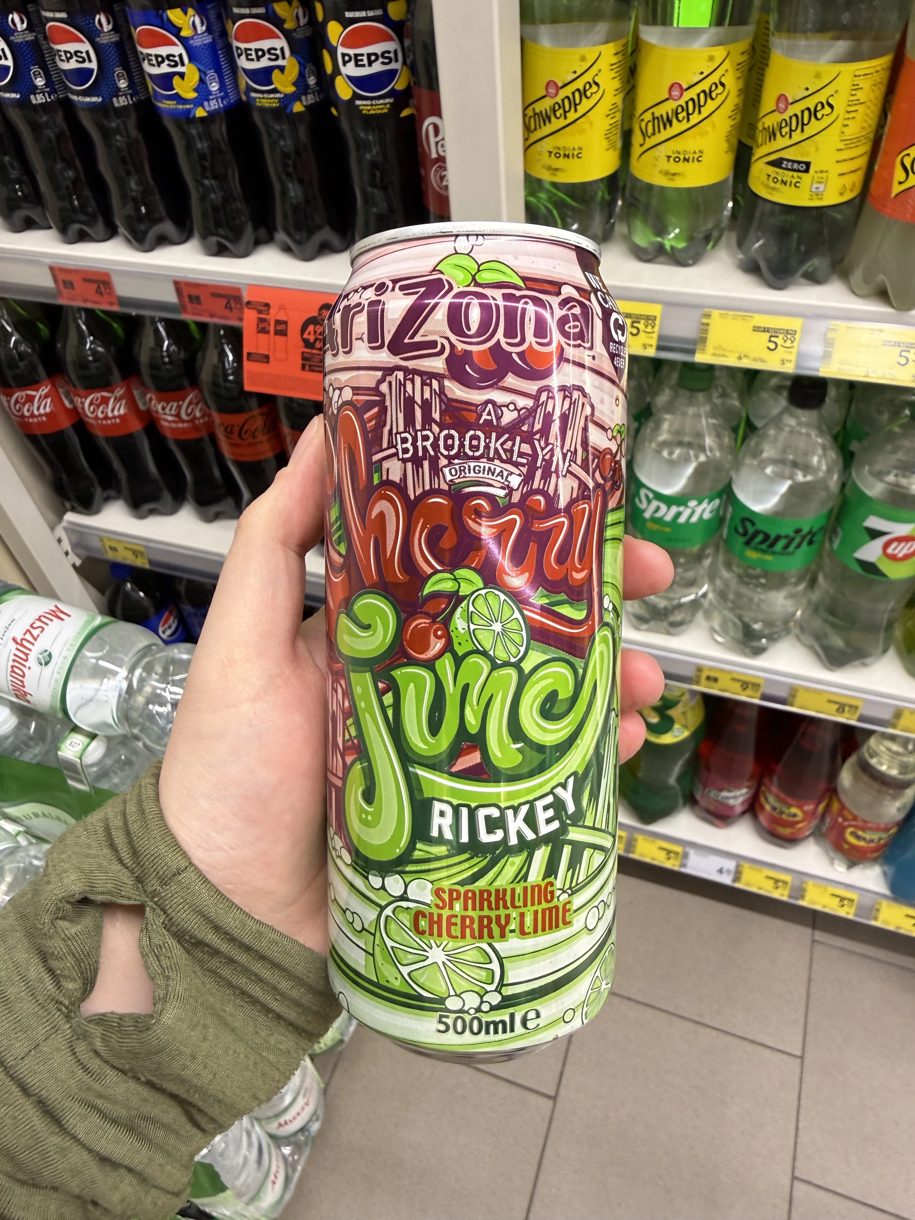 AriZona Cherry Lime Rickey | 500ml