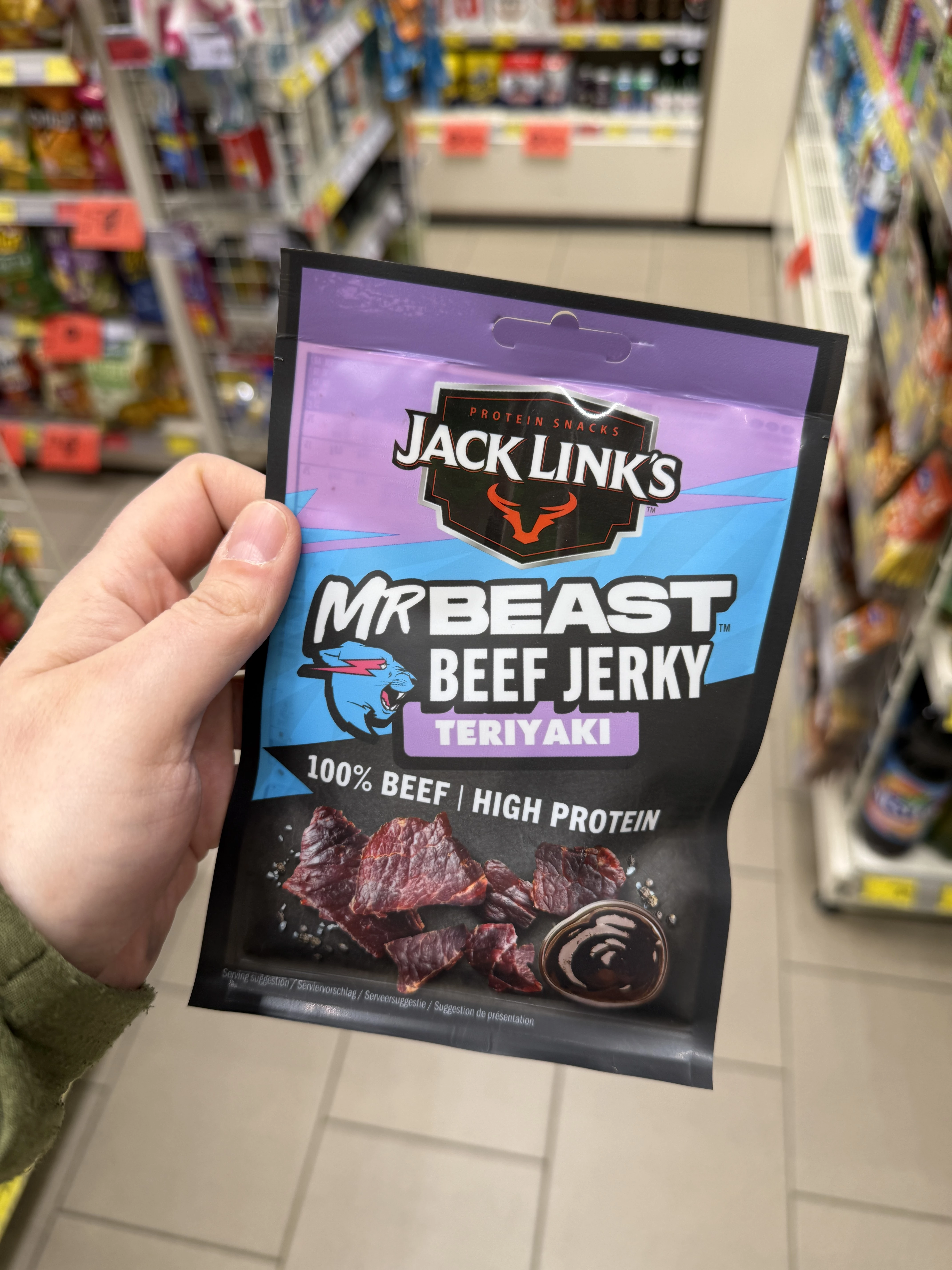 Jack Link’s MrBeast Beef Jerky Teriyaki | 25g