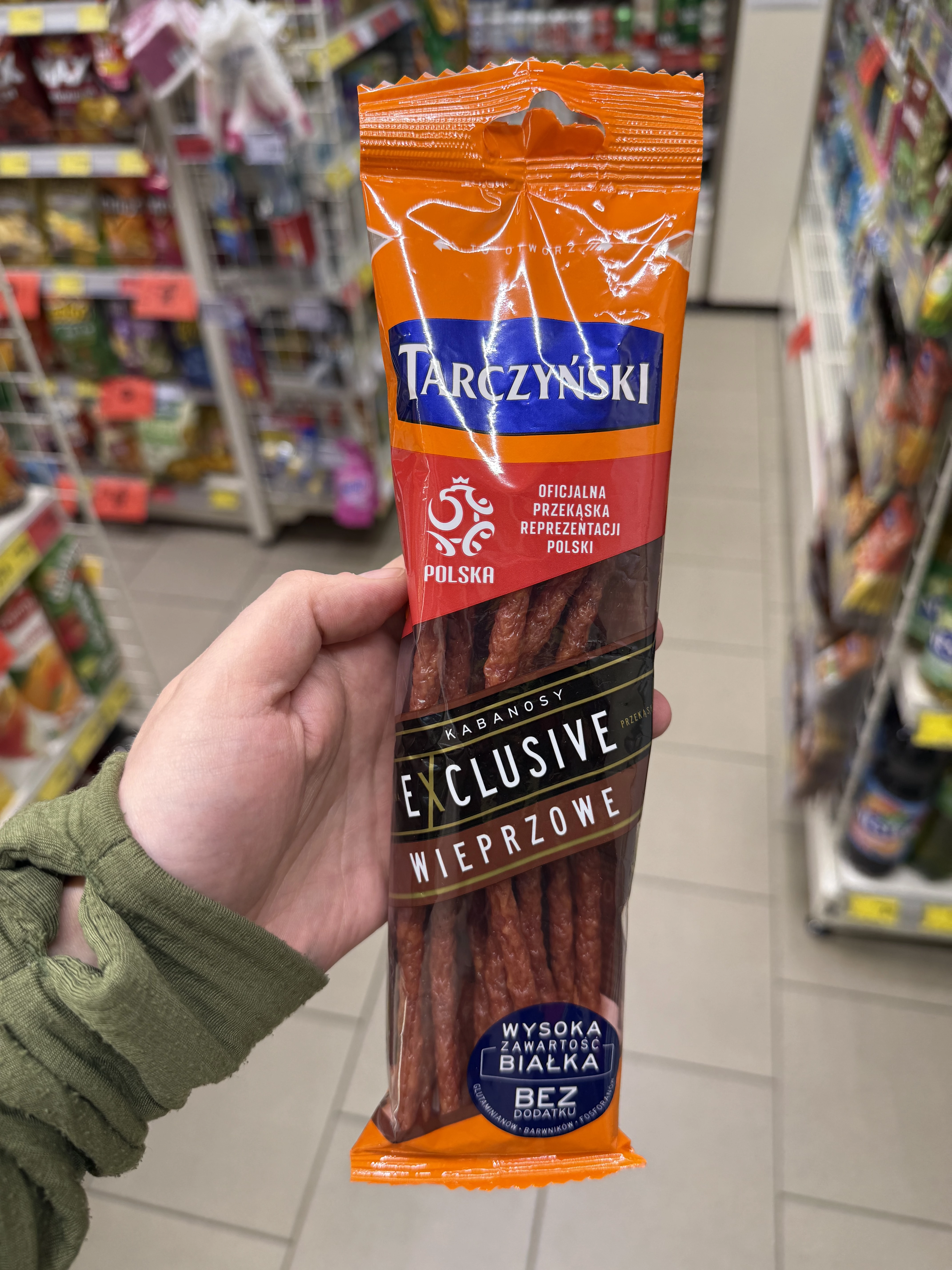 Tarczyński Kabanosy Exclusive wieprzowe | 105g
