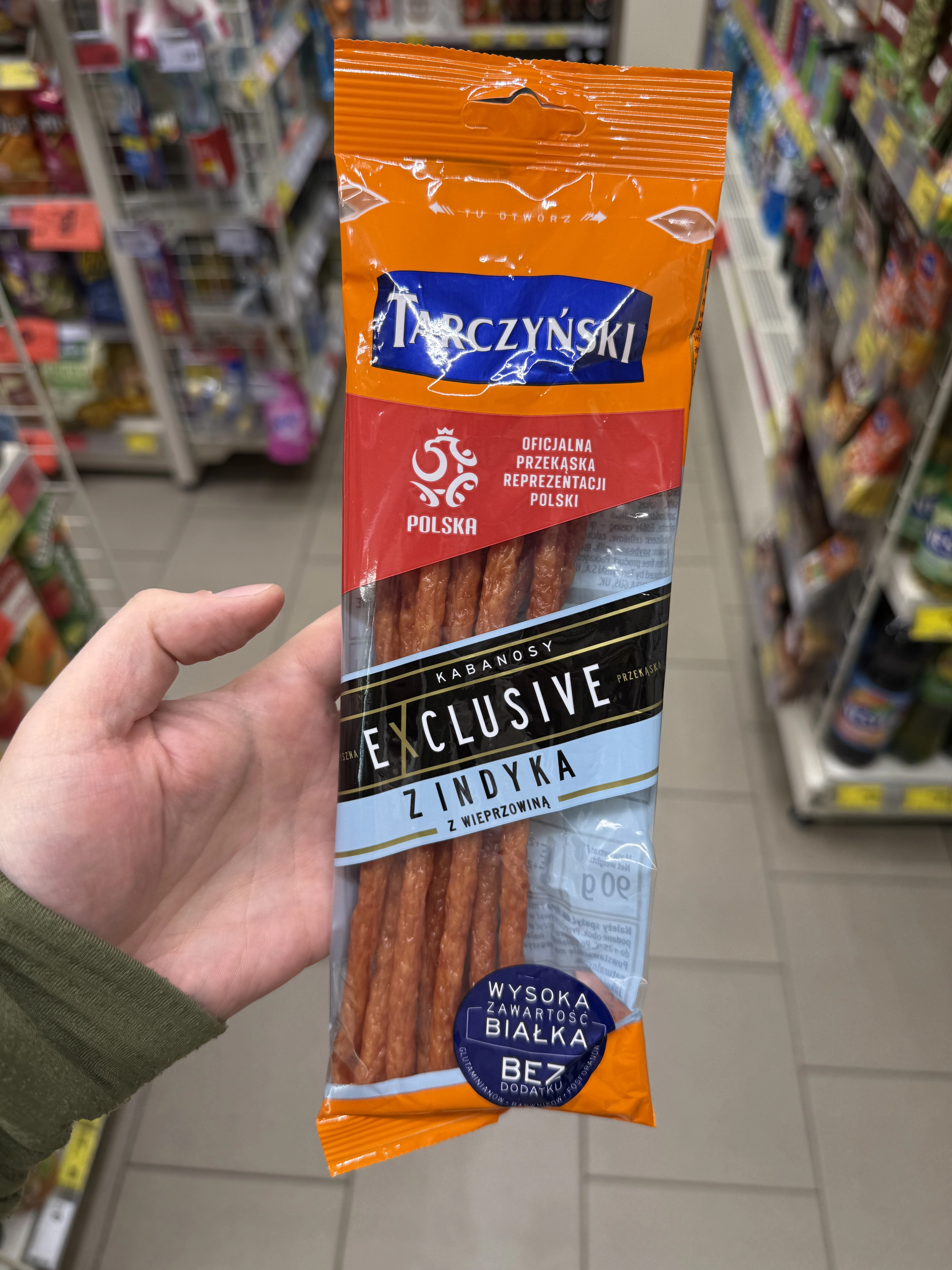 Tarczyński Kabanosy Exclusive z indyka z wieprzowiną | 90g