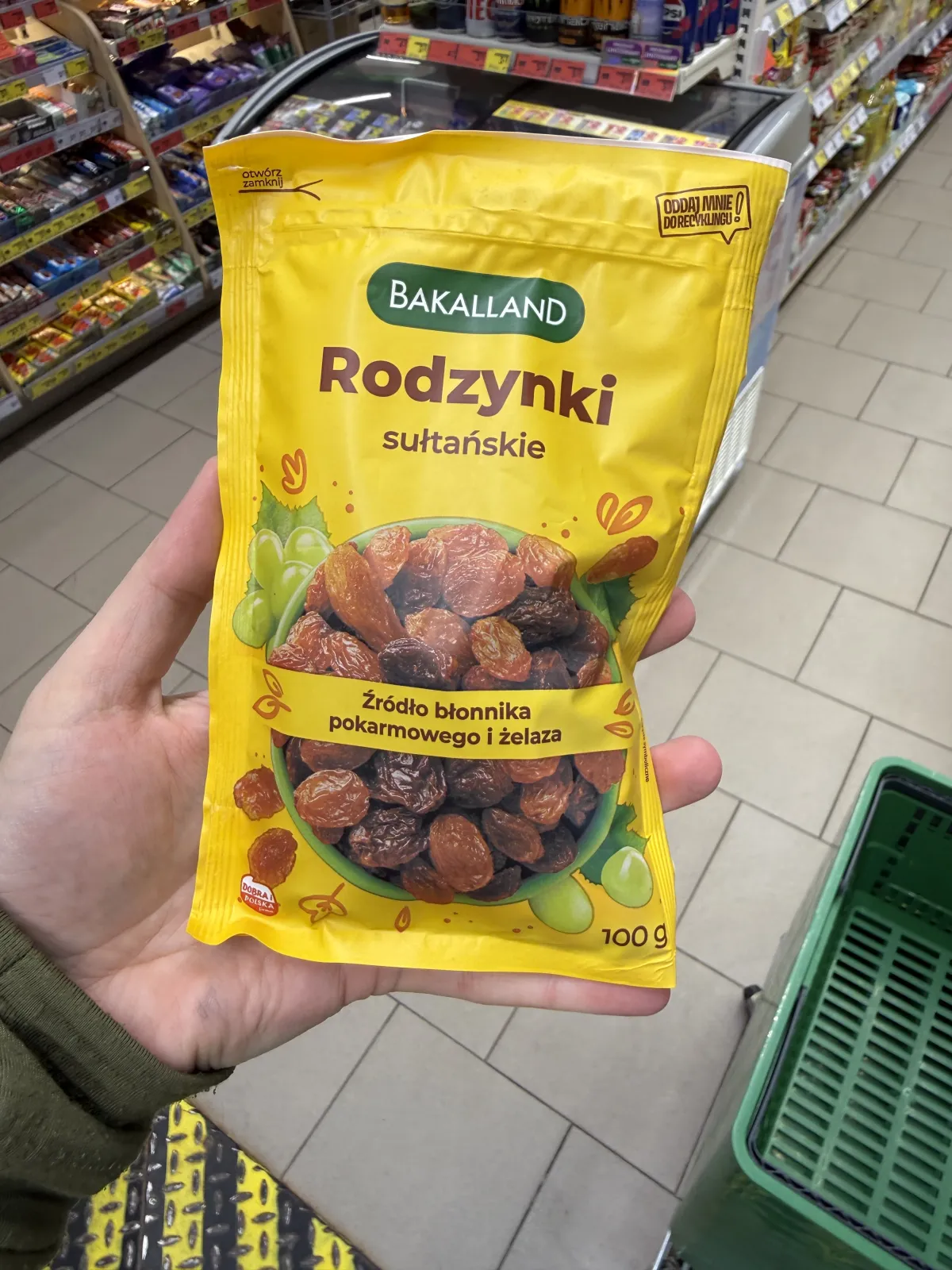 Bakalland Rodzynki sułtańskie | 100g