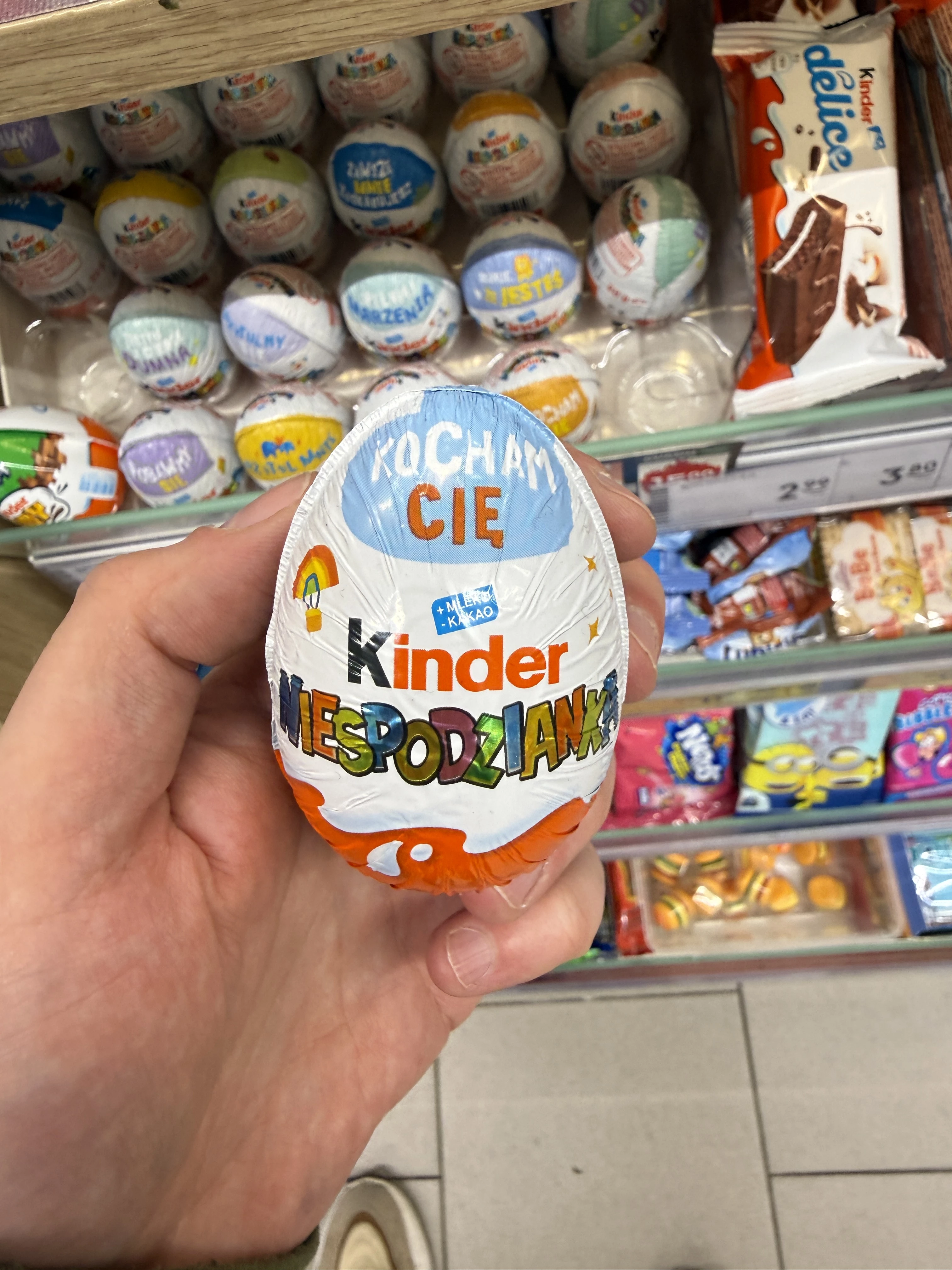 Kinder Niespodzianka Kocham Cie | 20g