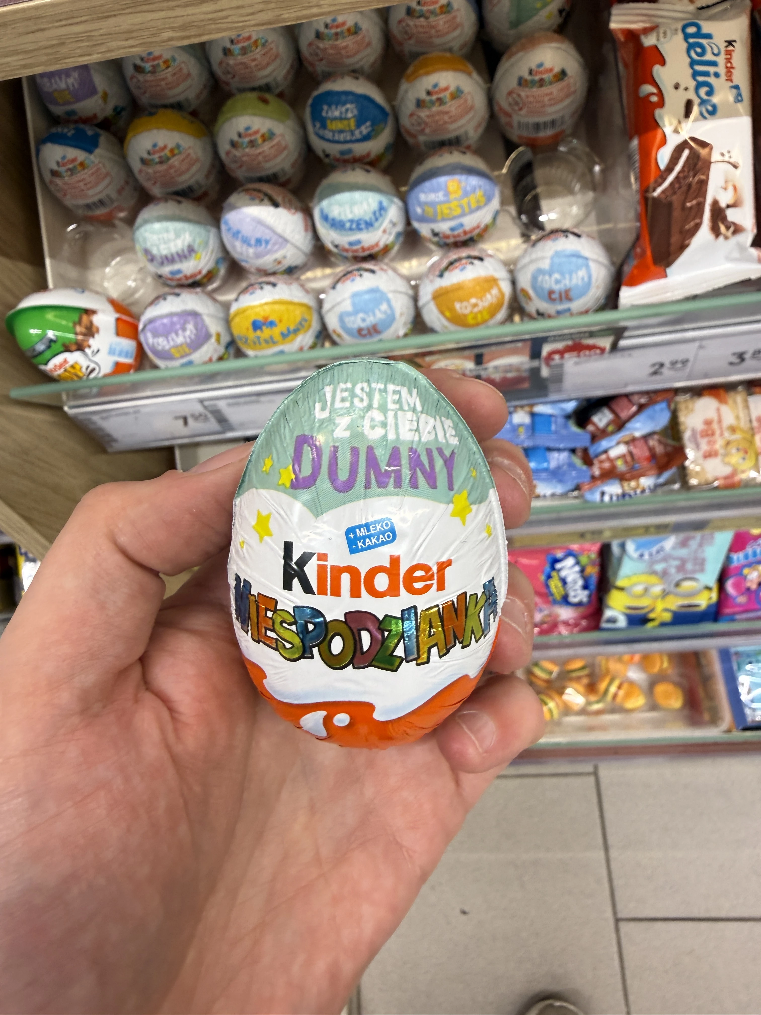 Kinder Niespodzianka Jestem z Ciebie Dumny | 20g
