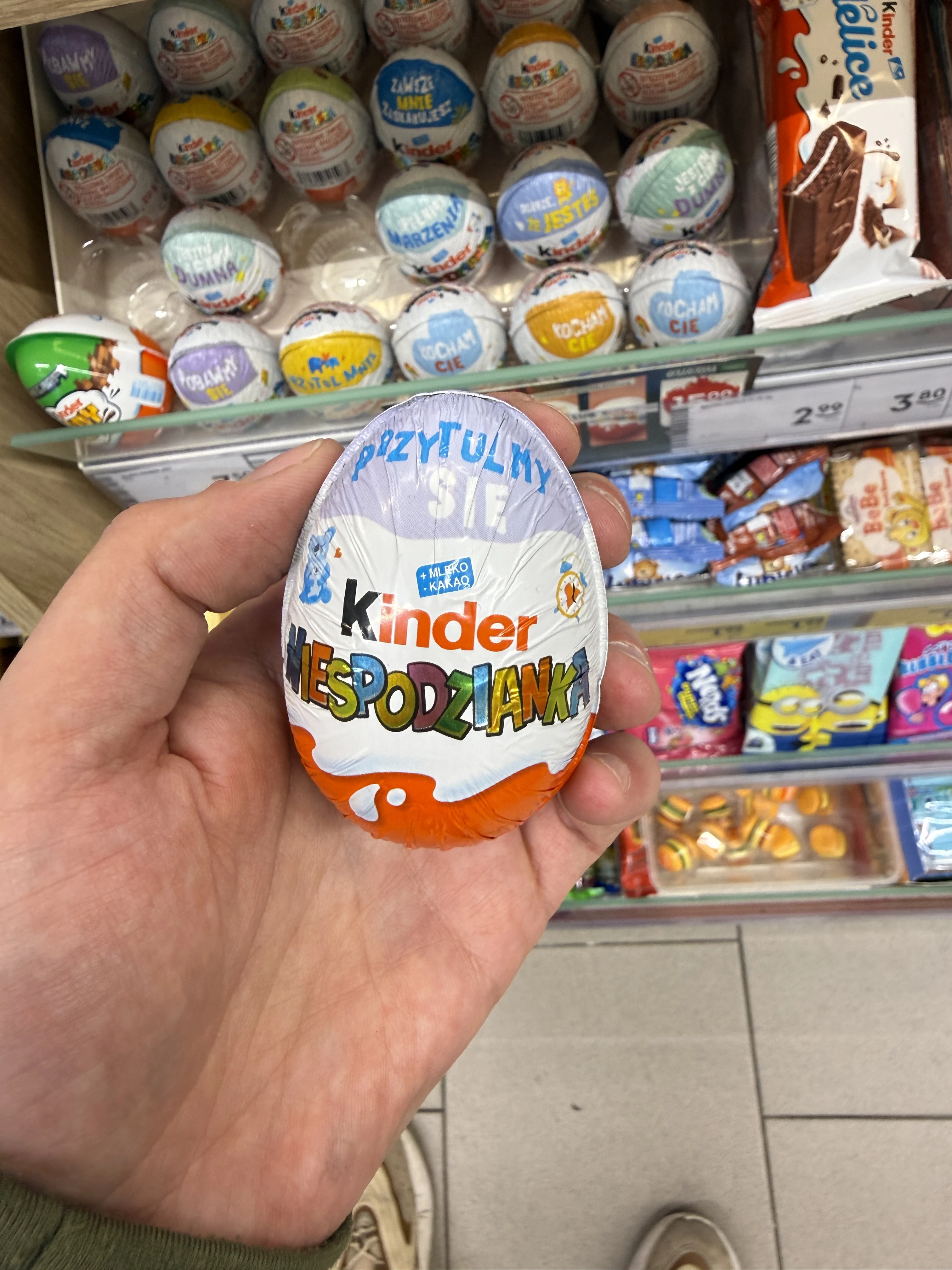 Kinder Niespodzianka / Kinder Niespodzianka Messages Przytulmy się | 20g