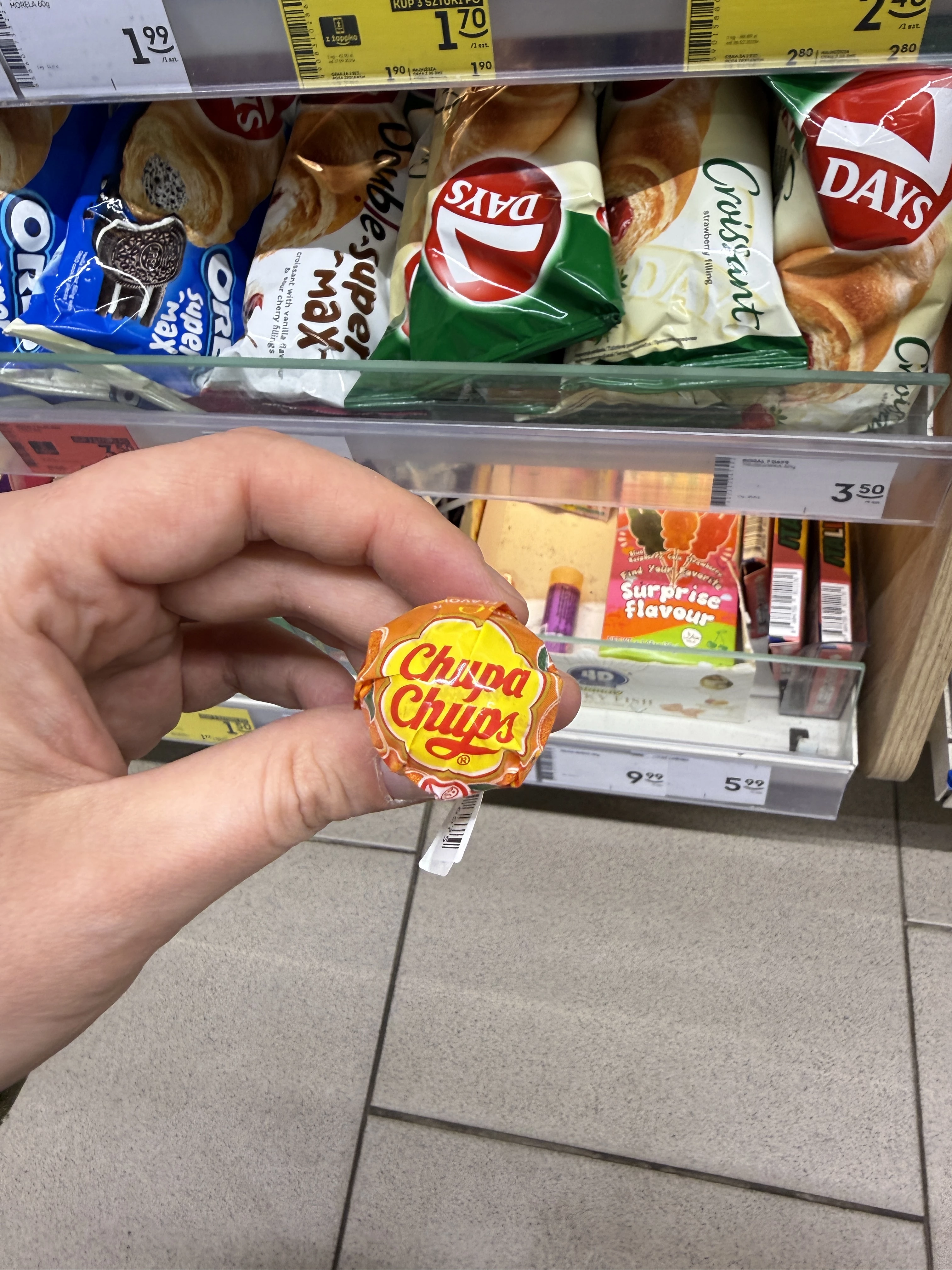 Chupa Chups Sabor Naranja / Orange Flavour | 12g