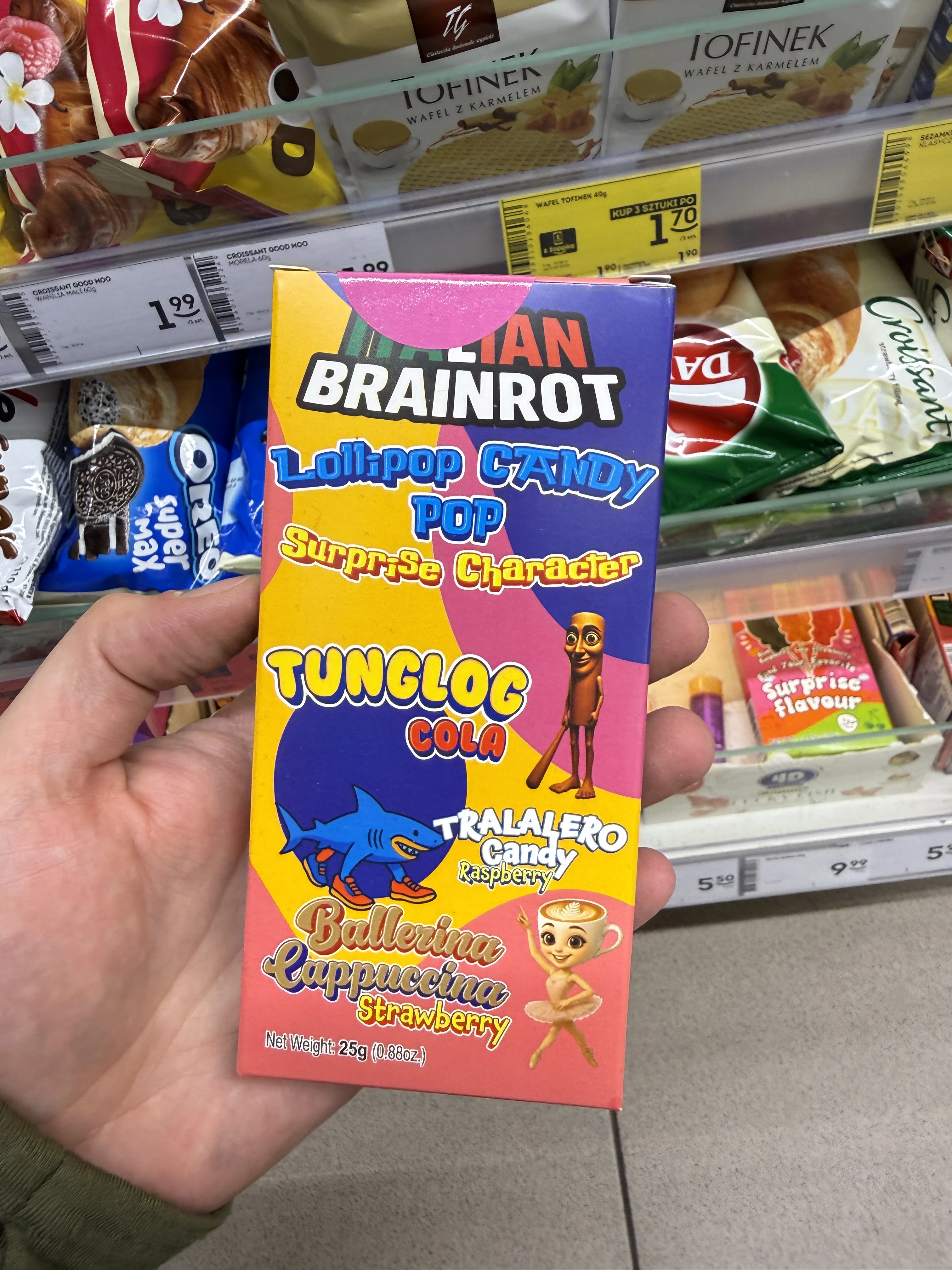 Italian Brainrot Lollipop Candy Pop | 25g