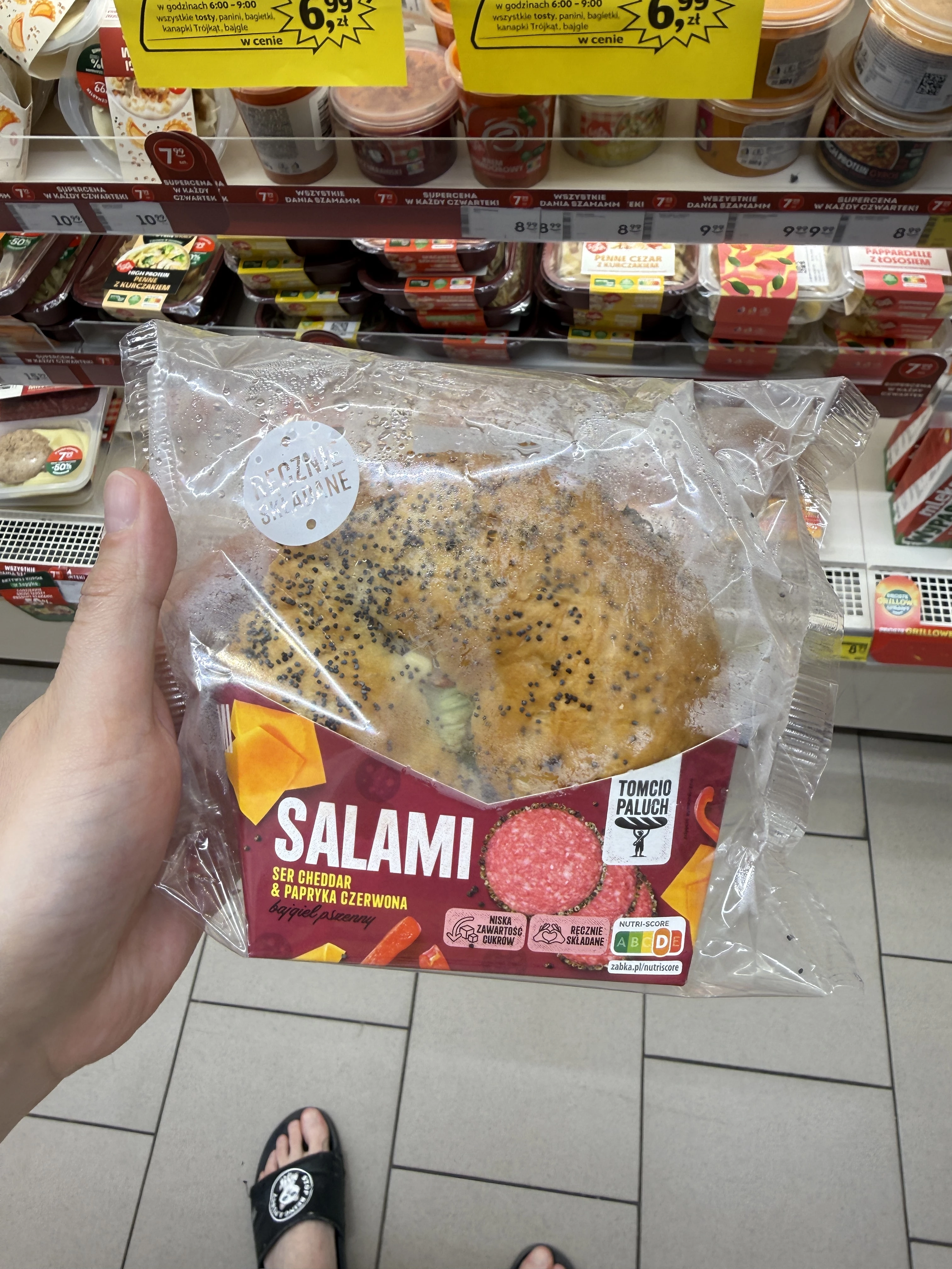 Bajgiel z salami Tomcio Paluch | 176g