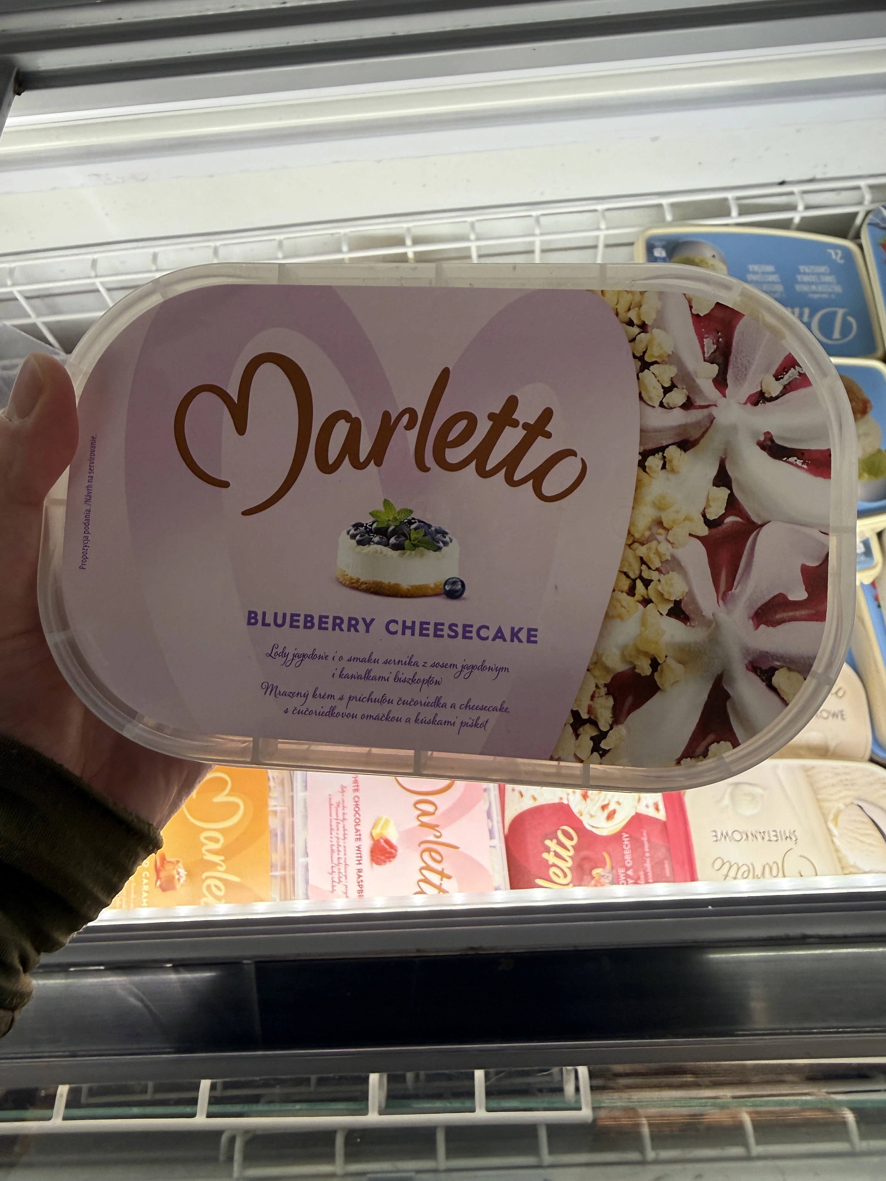 Marletto Blueberry Cheesecake | 900ml / 500g
