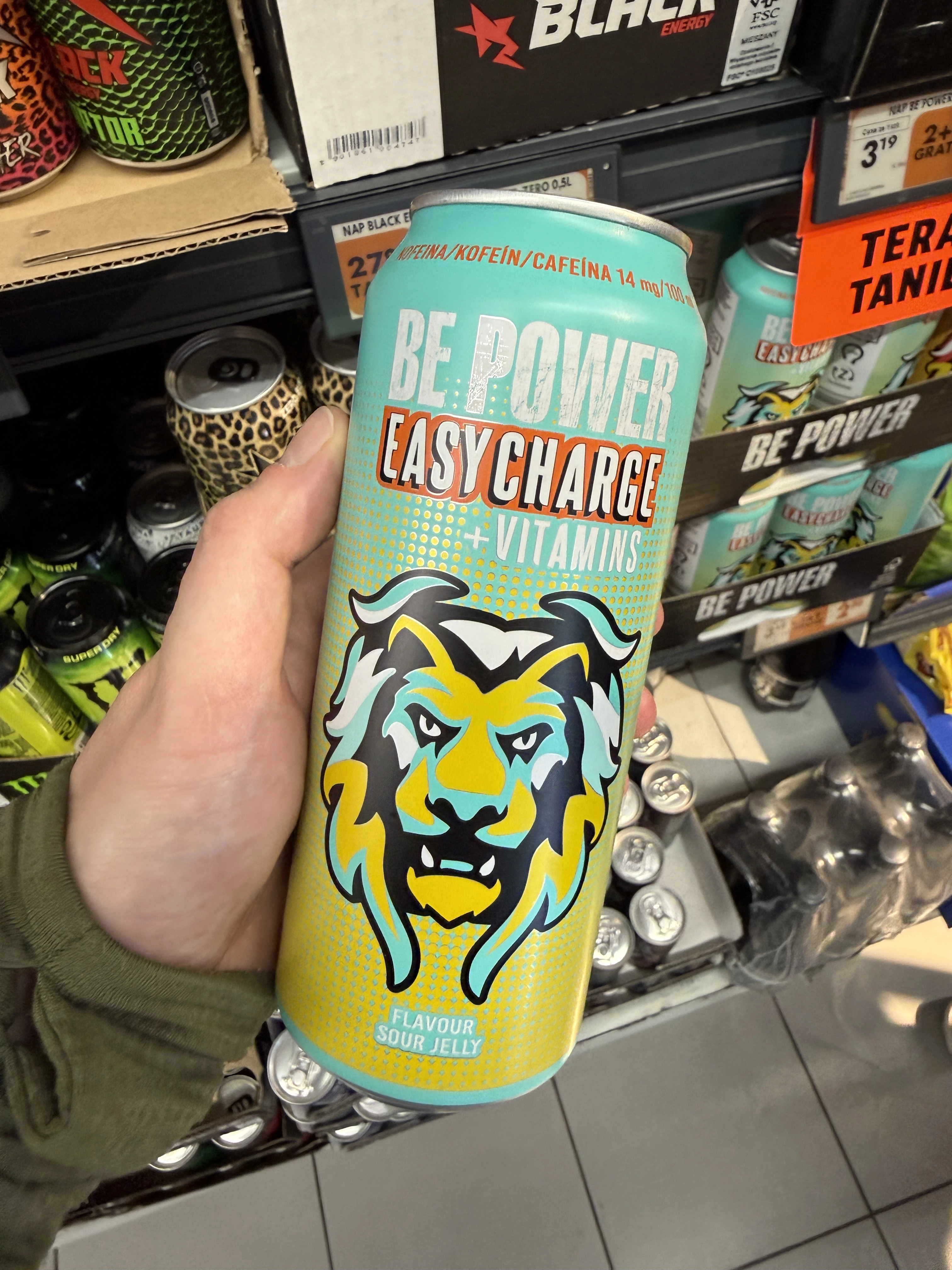 Be Power Easy Charge + Vitamins Flavour Sour Jelly | 500ml