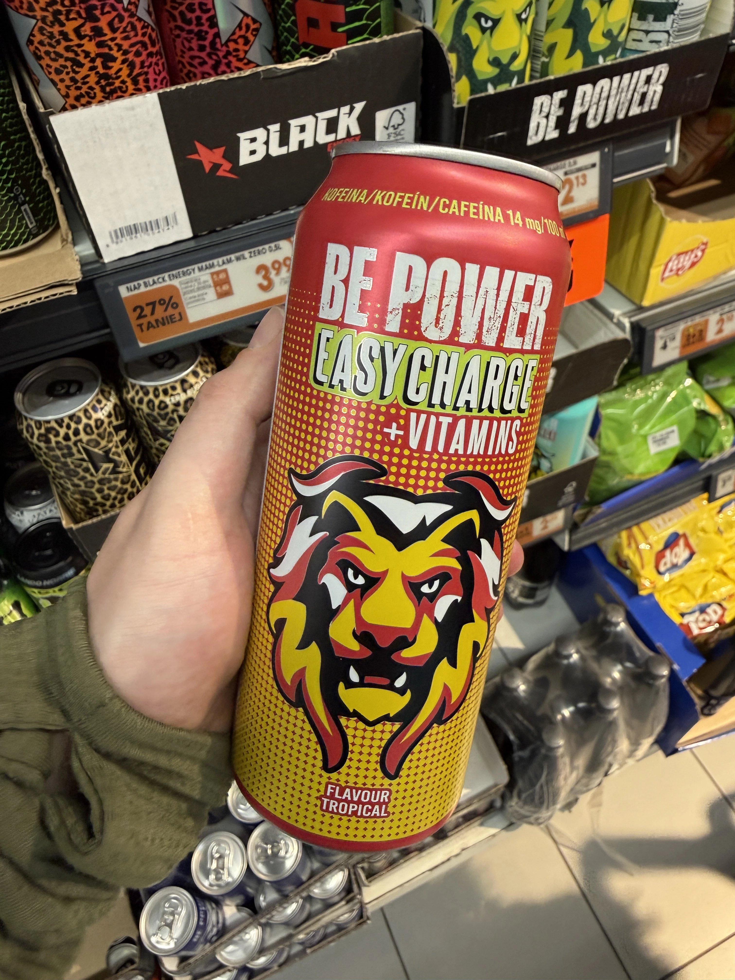 Be Power Easy Charge + Vitamins, Flavour Tropical | 500ml