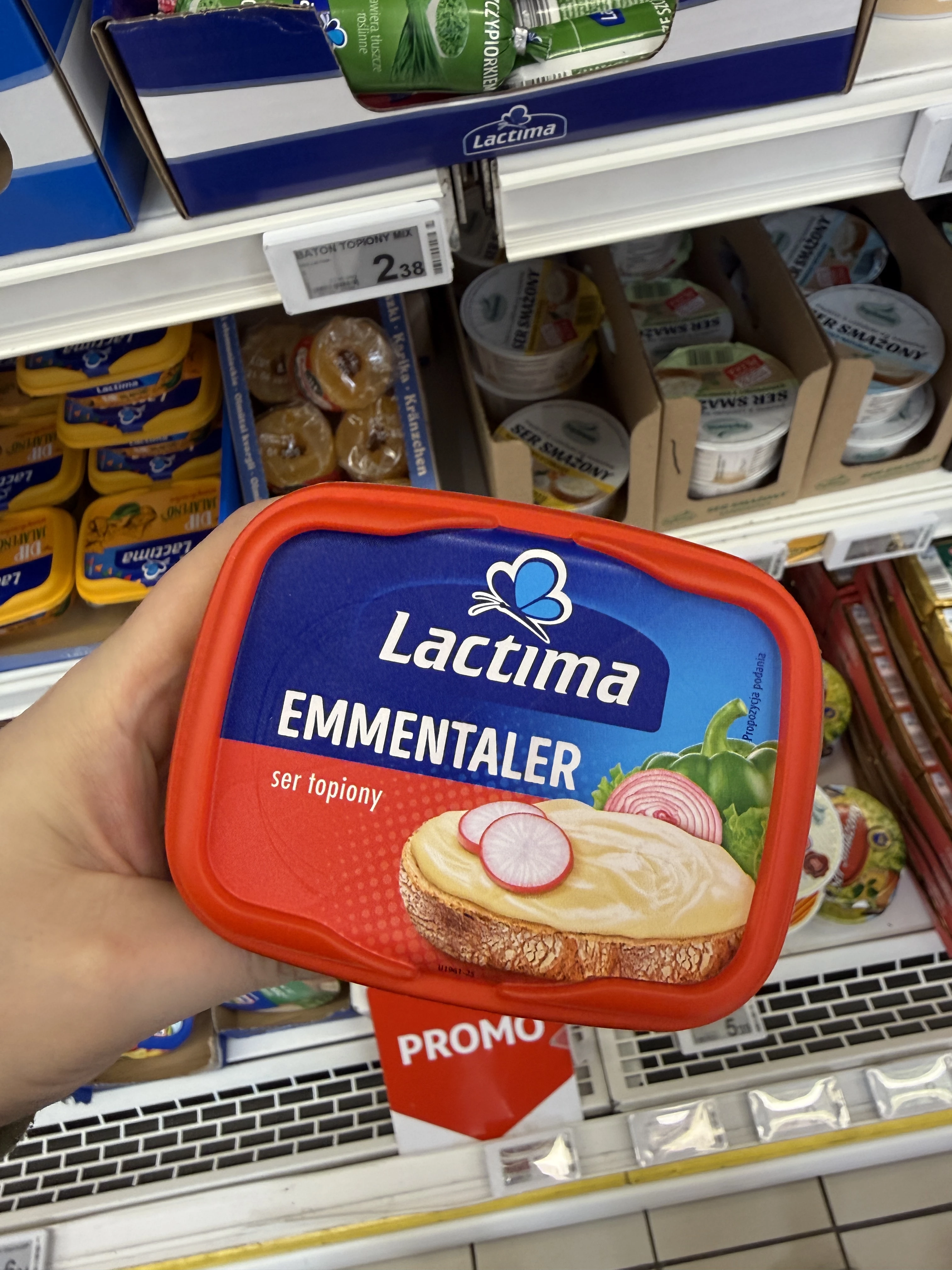 Lactima Ser topiony Emmentaler | 130g