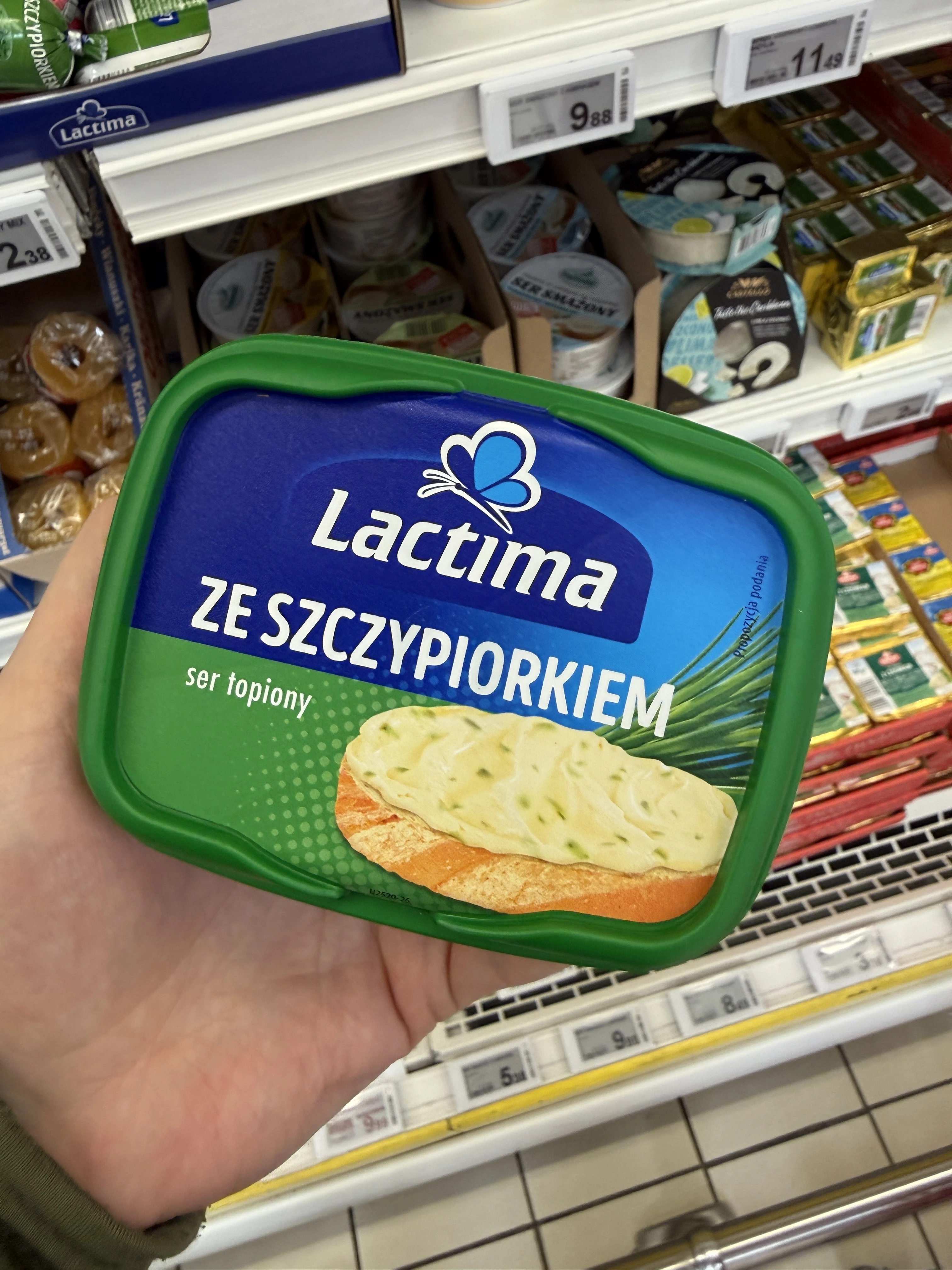Lactima Ser topiony ze szczypiorkiem | 130g