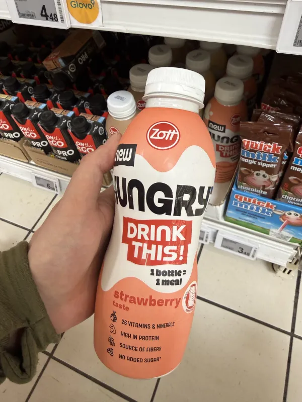 Zott Hungry? Drink This! Strawberry | 500ml